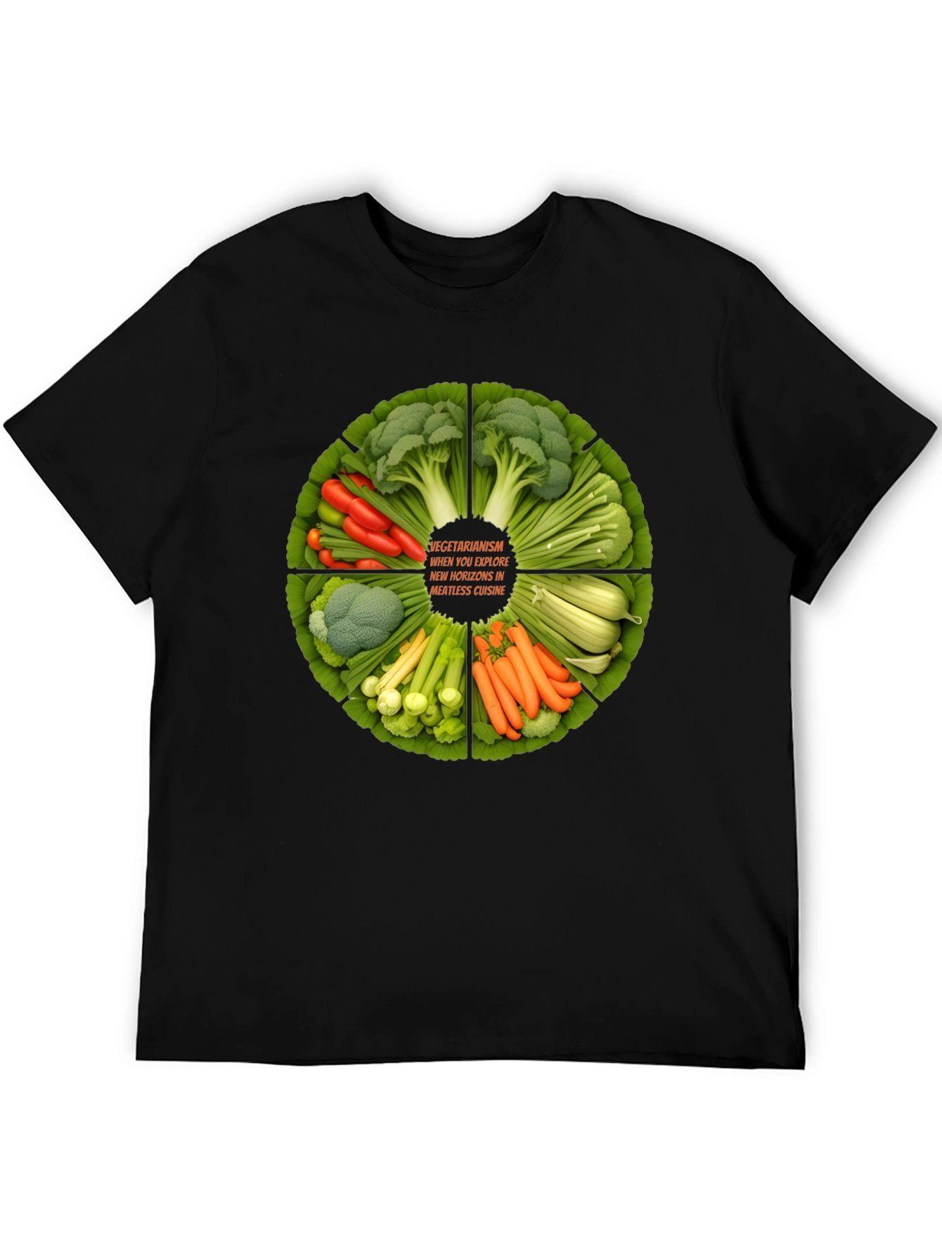 Vegetarian Cuisine Graphic T-Shirt