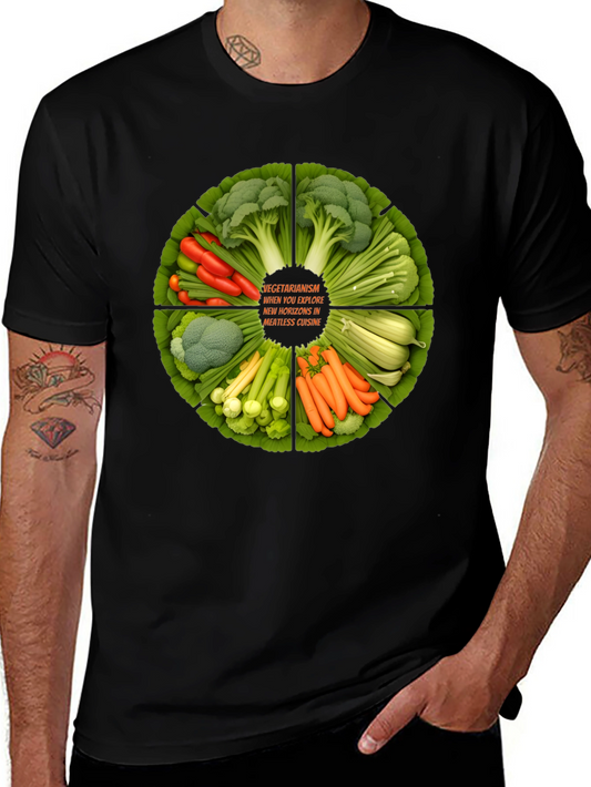 Vegetarian Cuisine Graphic T-Shirt