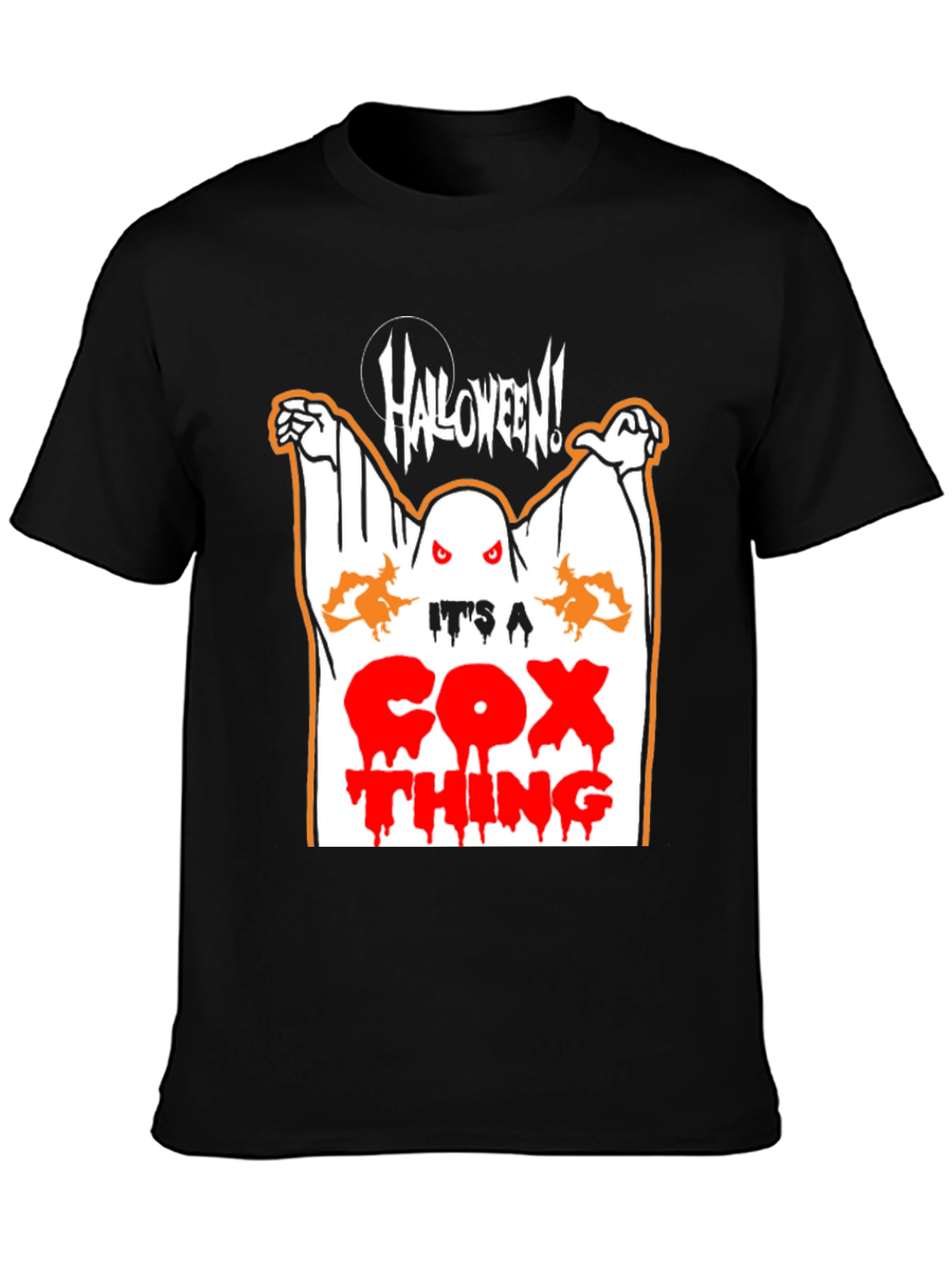 Halloween Ghost Cox Thing T-Shirt