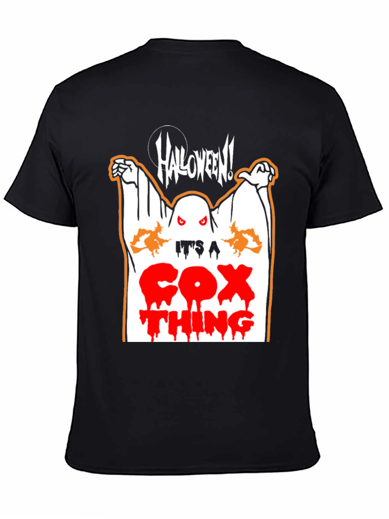 Halloween Ghost Cox Thing T-Shirt