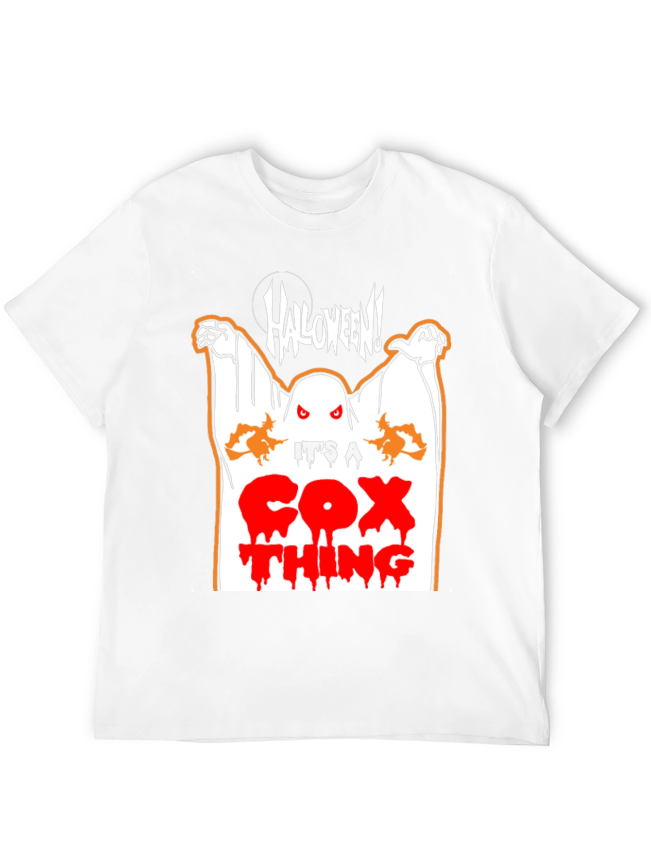 Halloween Ghost Cox Thing T-Shirt