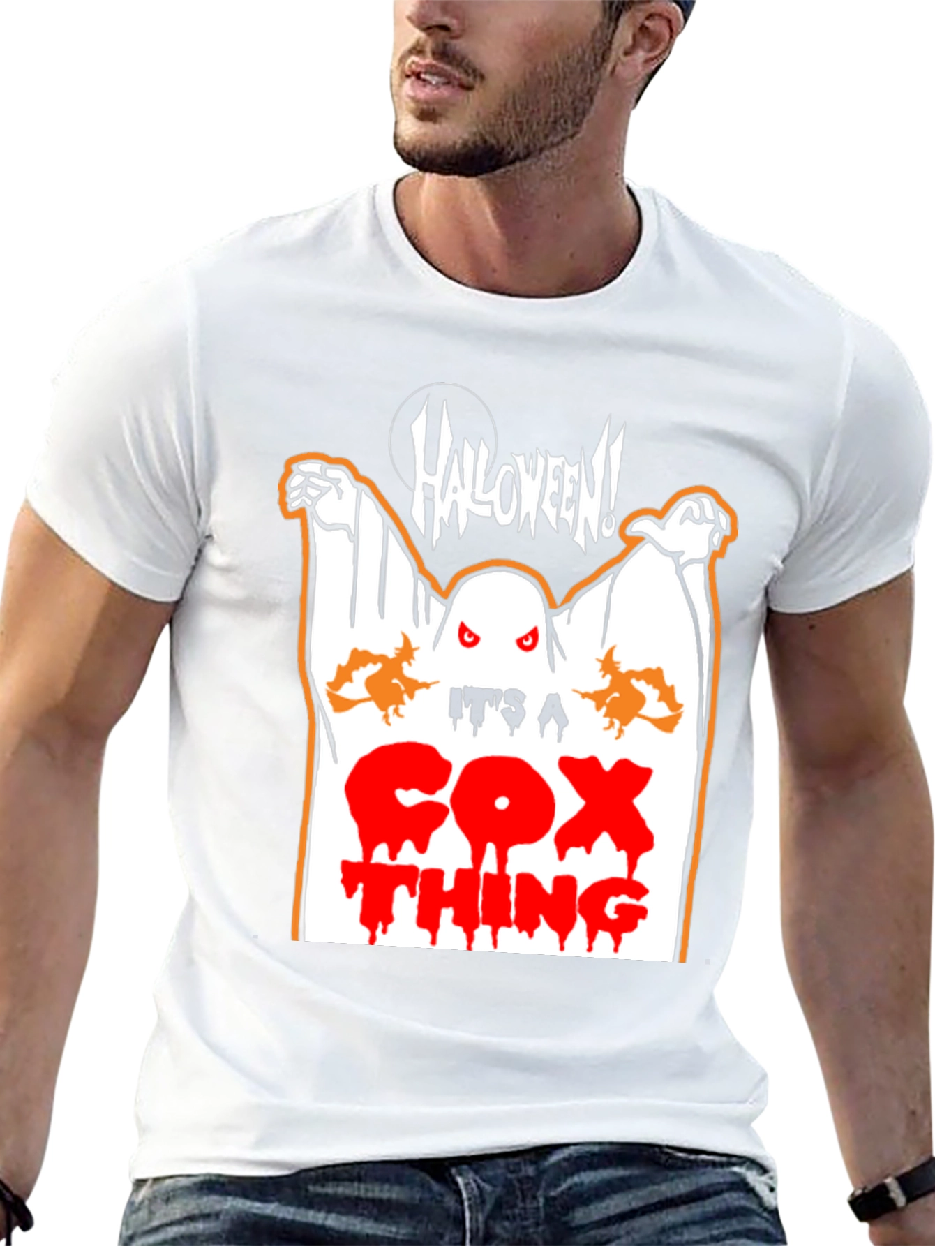 Halloween Ghost Cox Thing T-Shirt