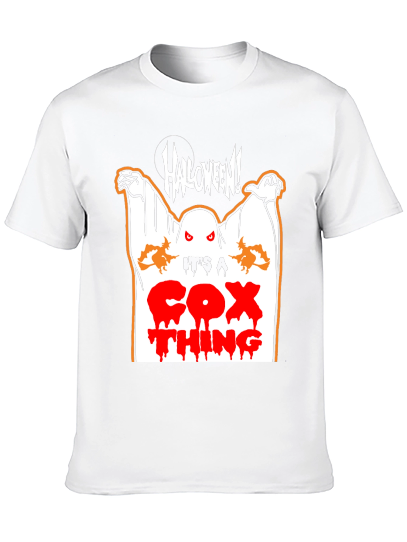 Halloween Ghost Cox Thing T-Shirt