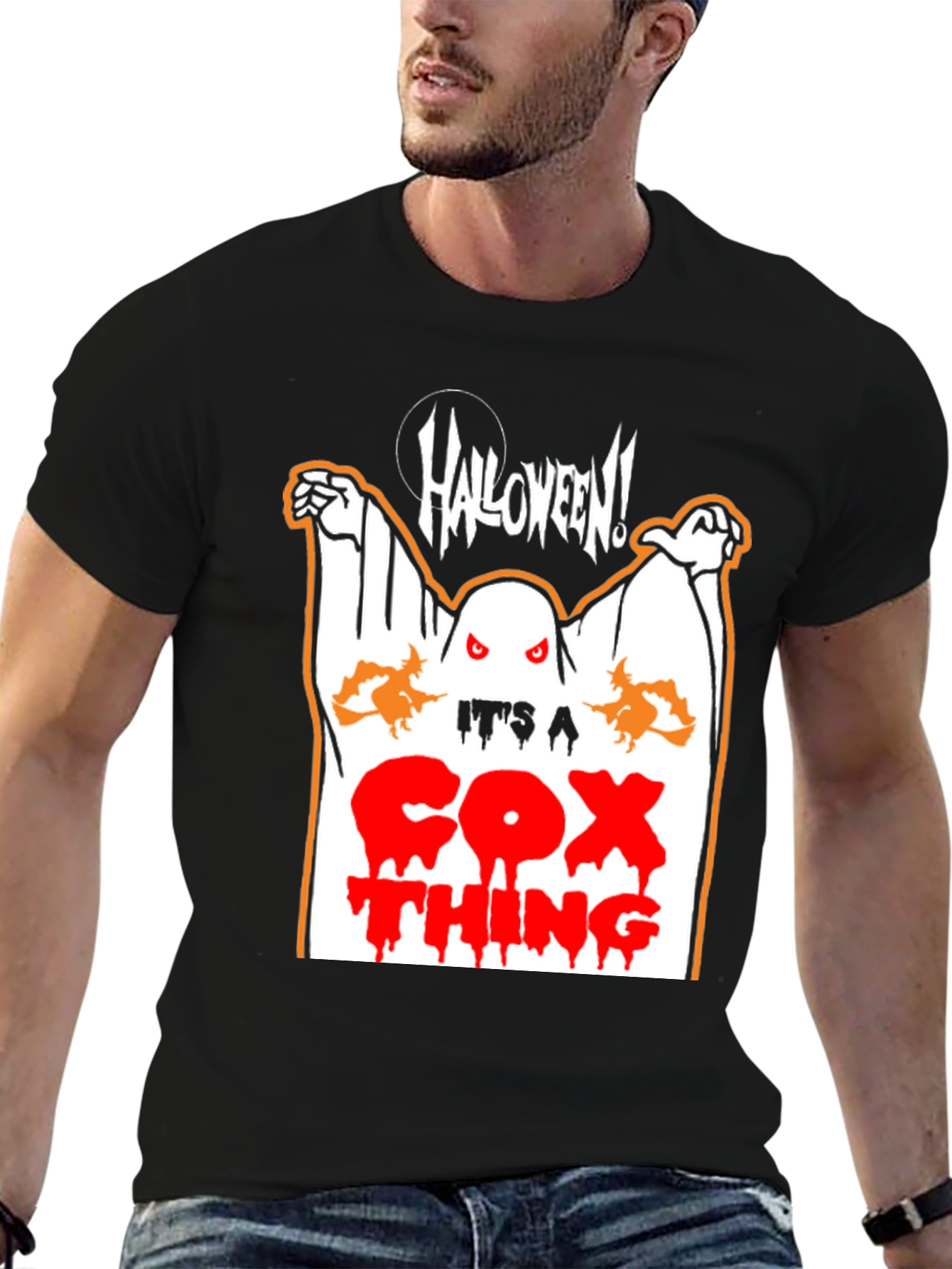 Halloween Ghost Cox Thing T-Shirt