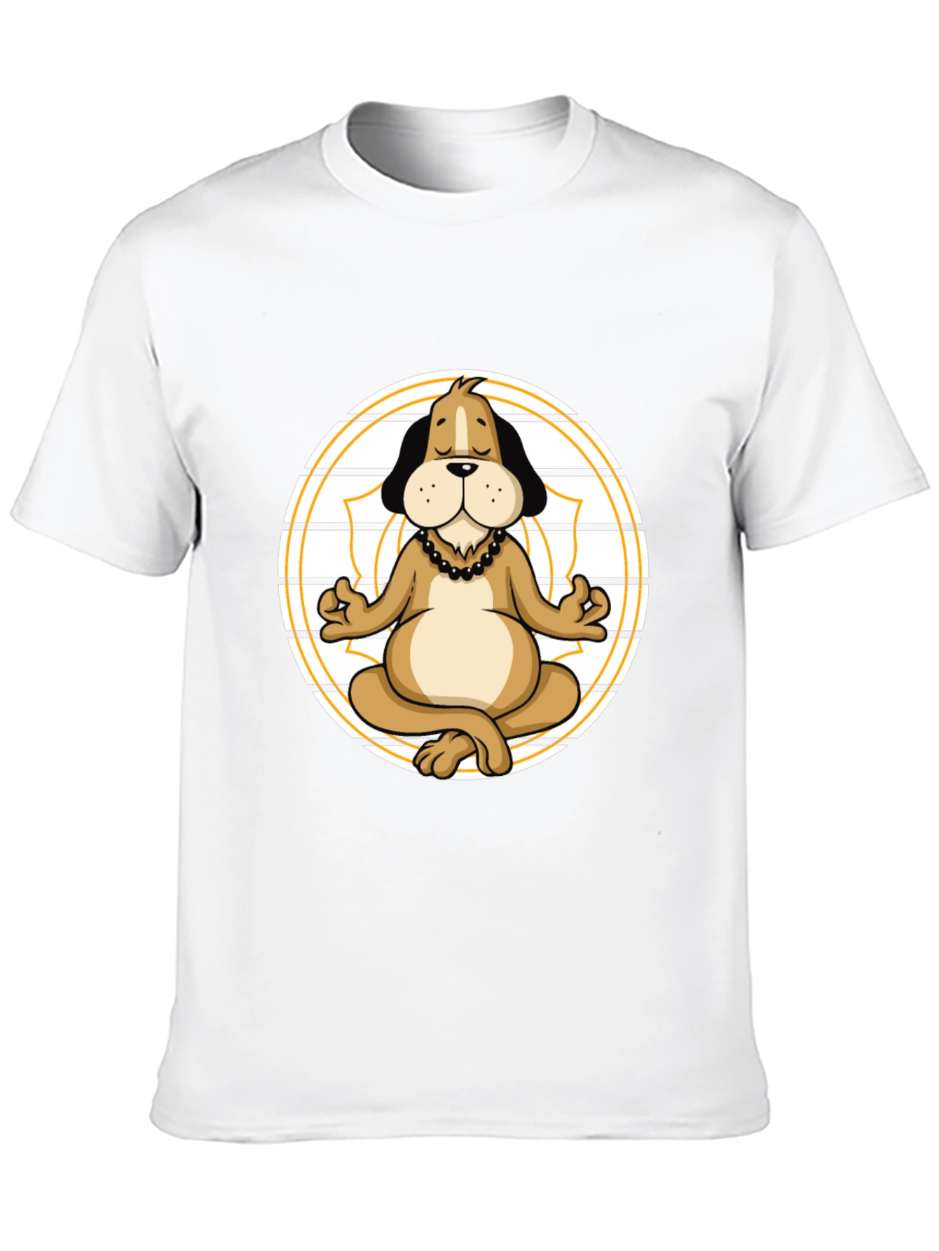 Yoga Dog Graphic T-Shirt - Relaxed Fit