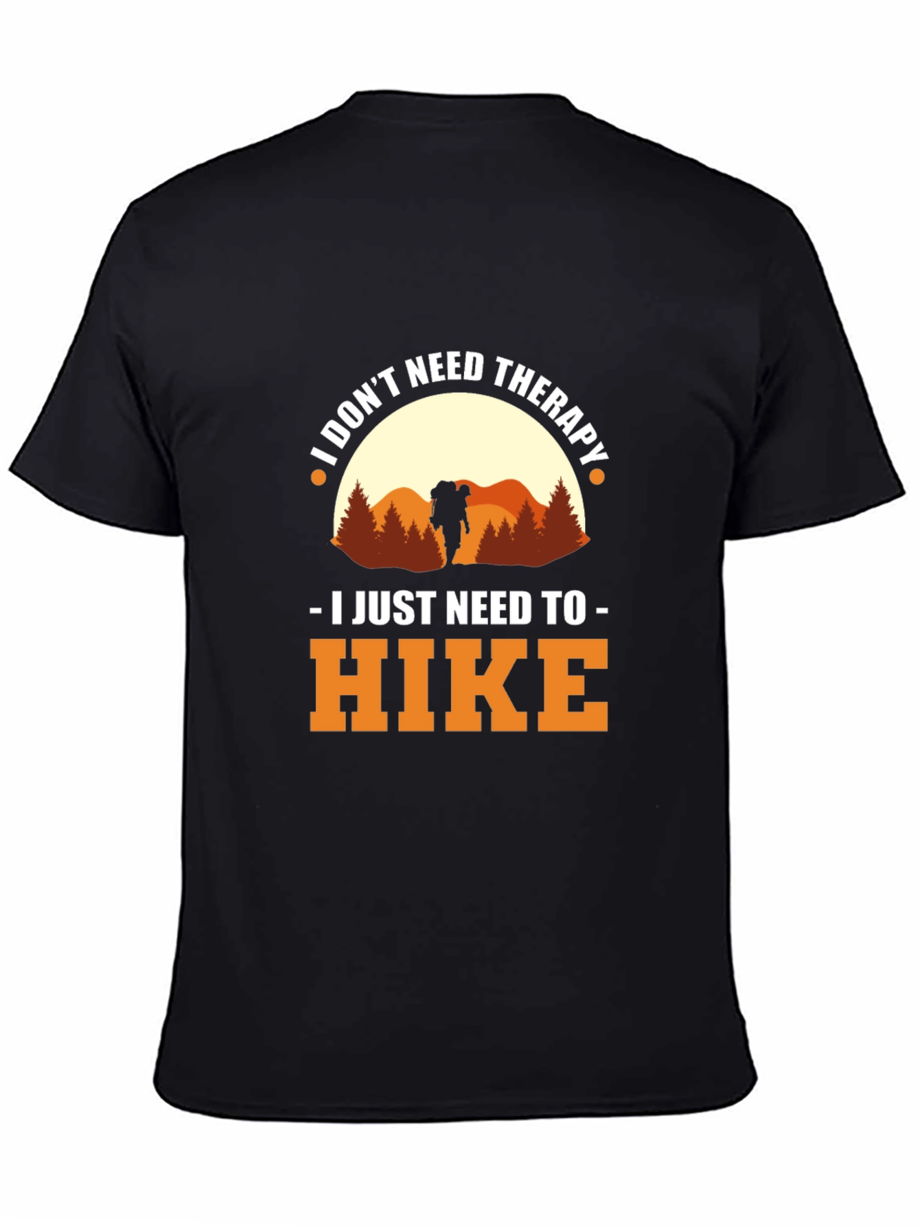 Hiking Therapy T-Shirt - Outdoor Adventure Tee