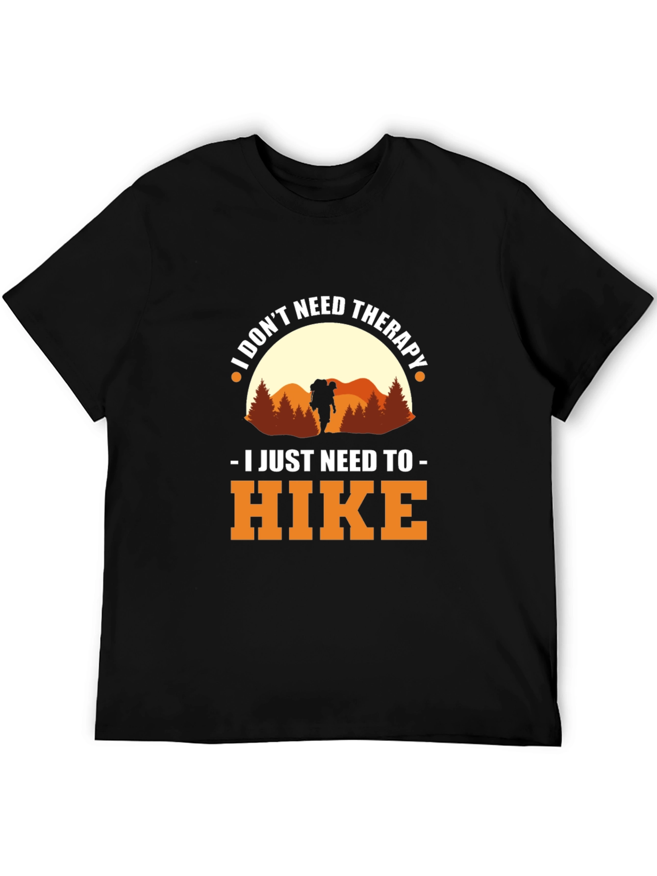 Hiking Therapy T-Shirt - Outdoor Adventure Tee