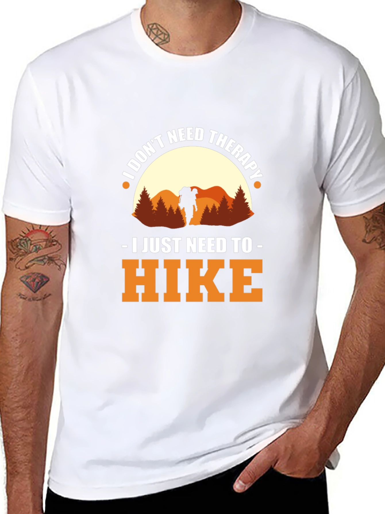 Hiking Therapy T-Shirt - Outdoor Adventure Tee