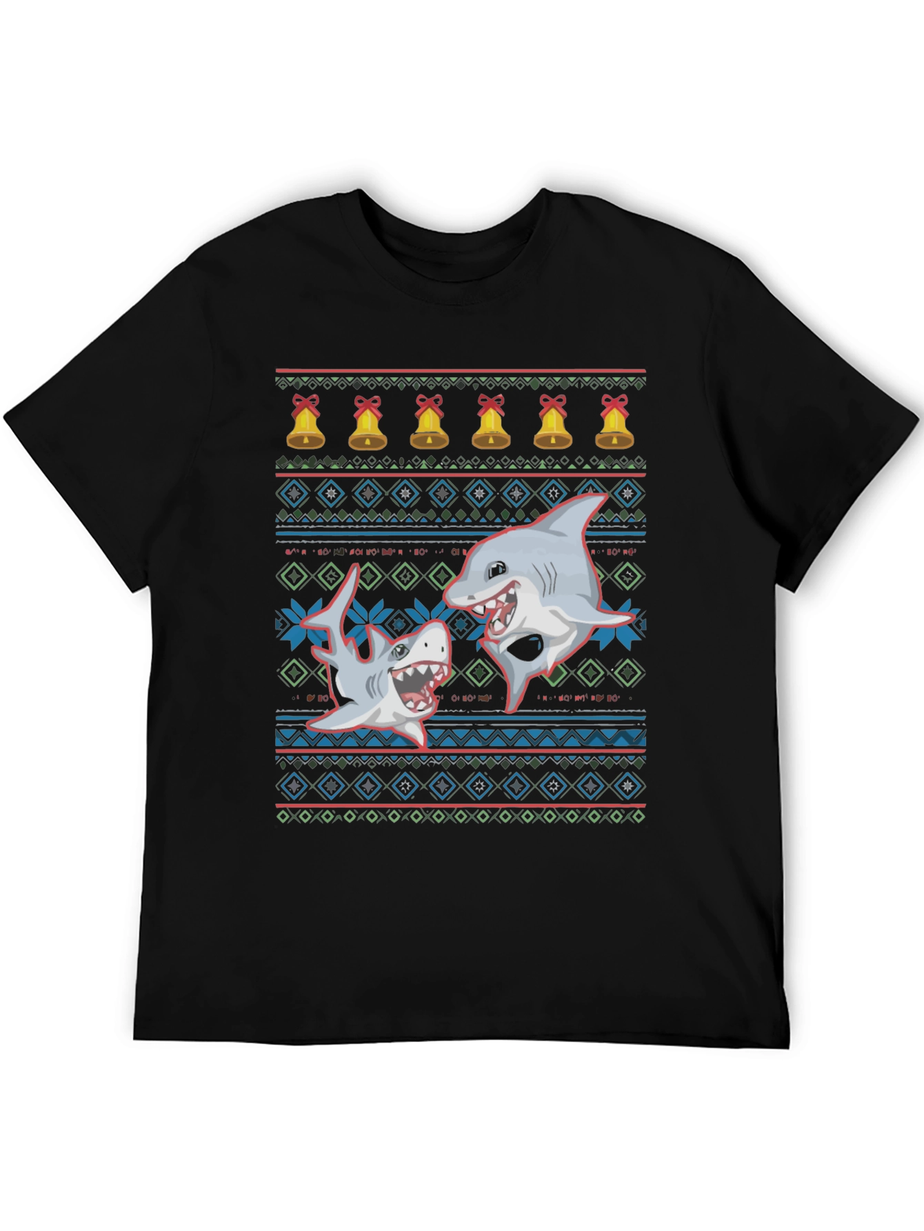 Shark Christmas Ugly Sweater T-Shirt