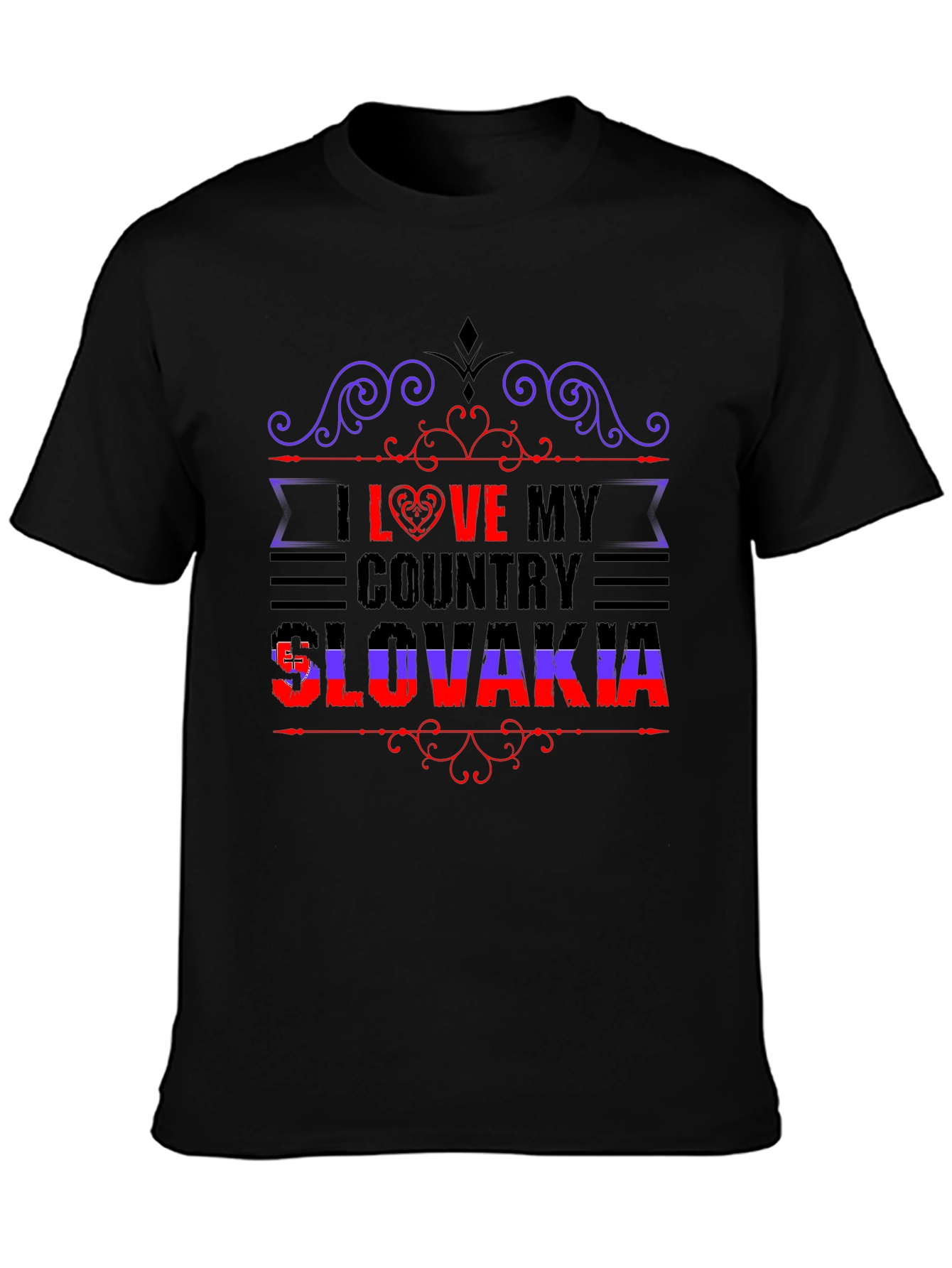 I Love My Country Slovakia T-Shirt
