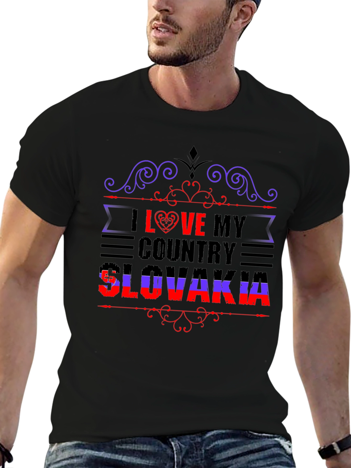 I Love My Country Slovakia T-Shirt