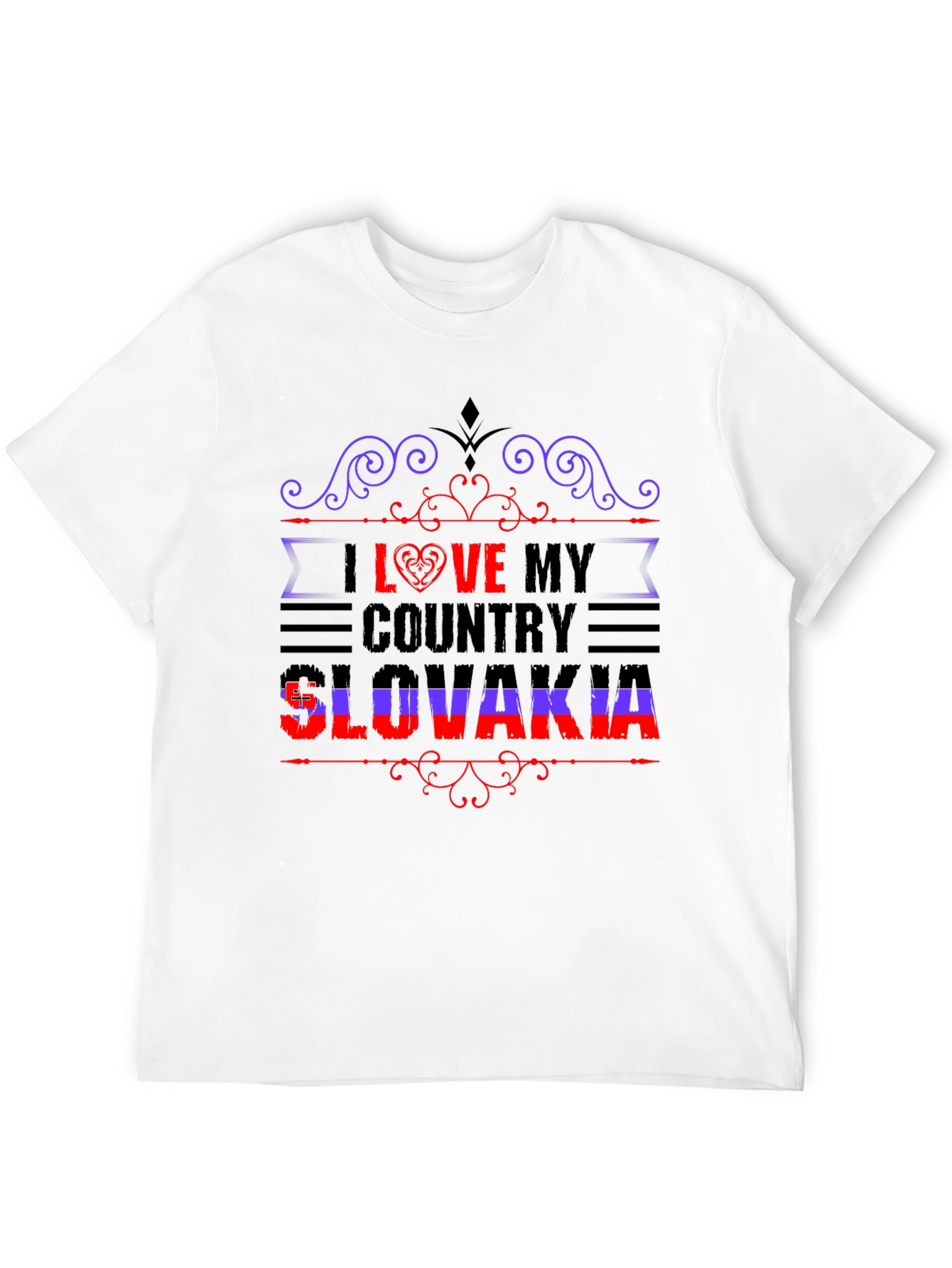 I Love My Country Slovakia T-Shirt
