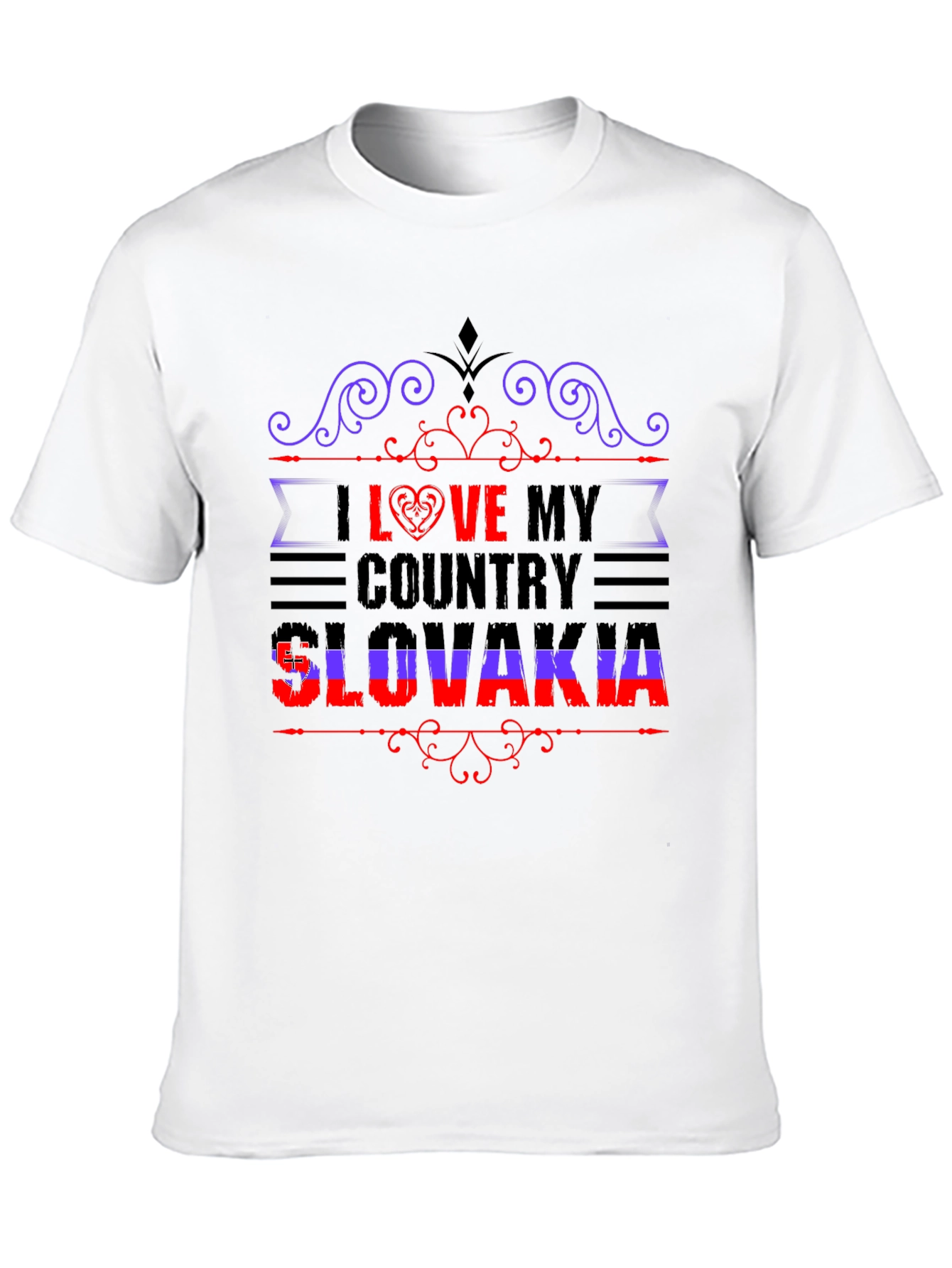 I Love My Country Slovakia T-Shirt