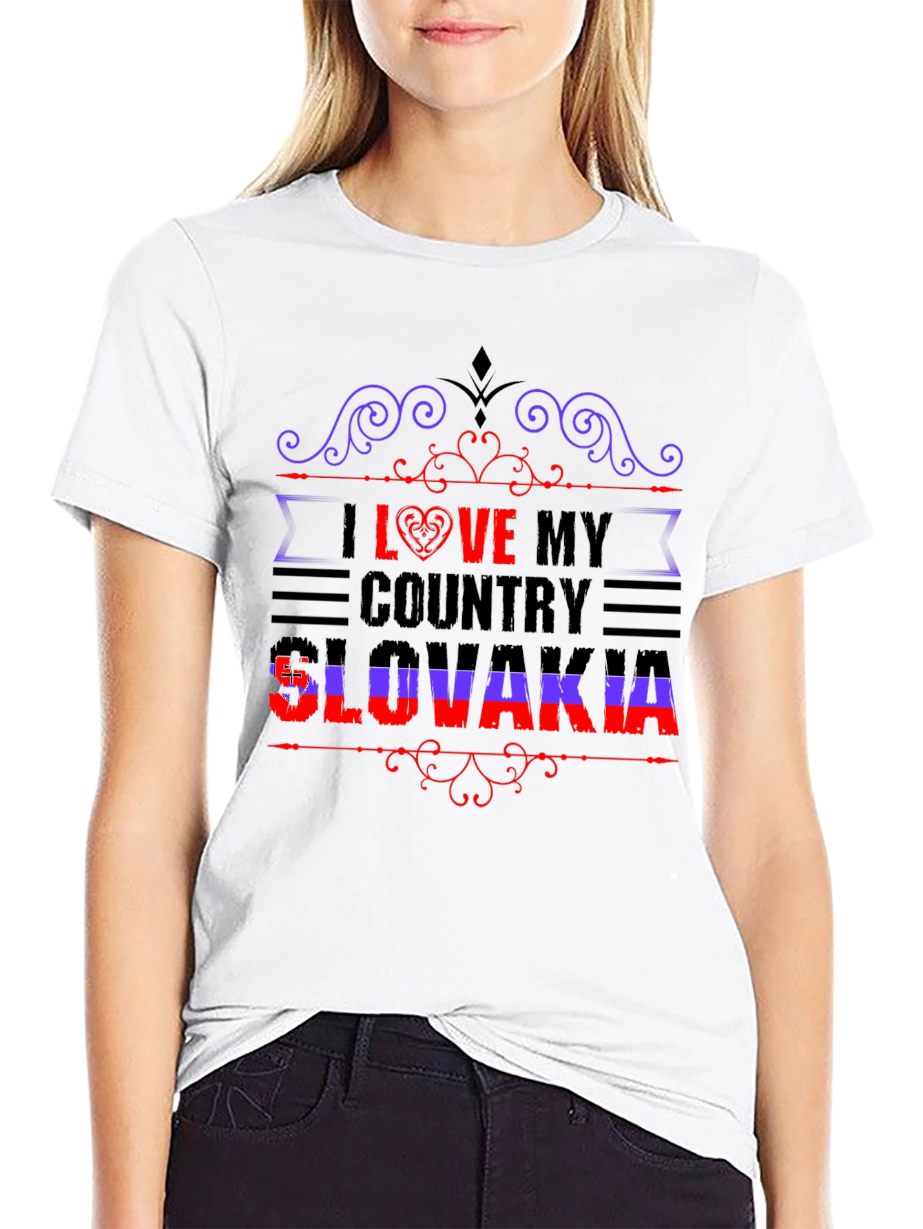 I Love My Country Slovakia T-Shirt