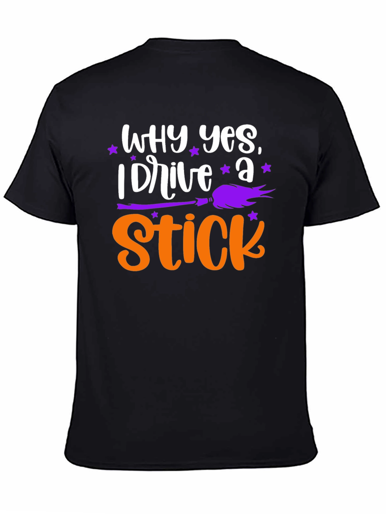 Why Yes I Drive a Stick Halloween T-Shirt