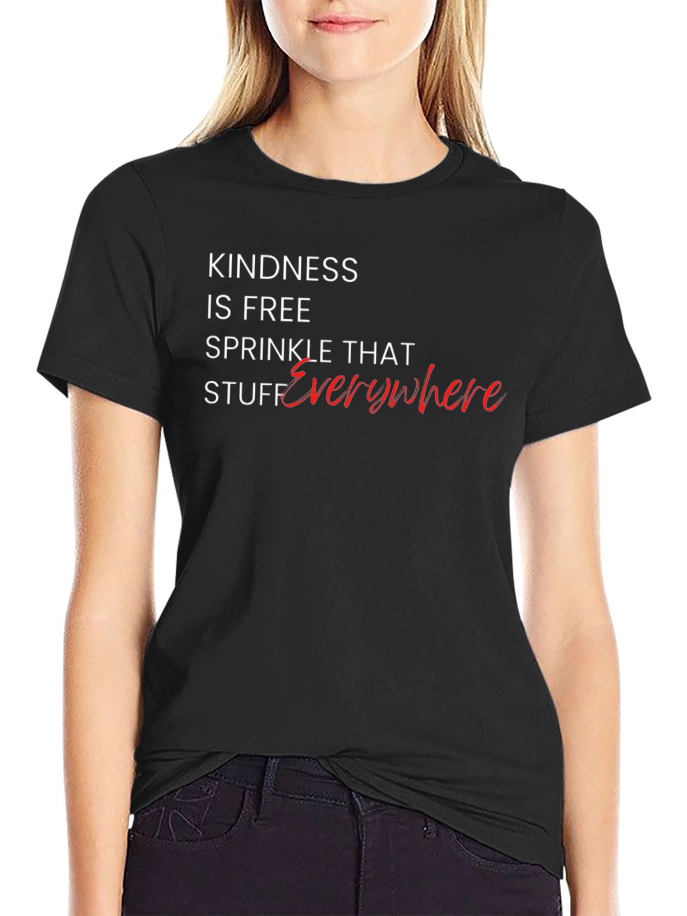 Kindness Is Free T-Shirt - Spread Kindness Everywhere