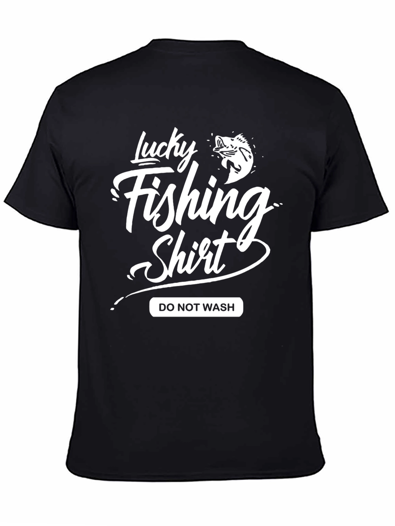Lucky Fishing Shirt - Mens Graphic Tee