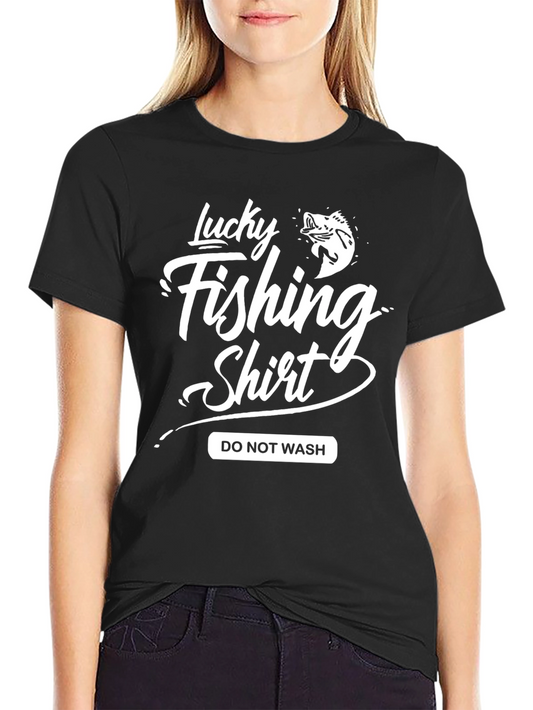 Lucky Fishing Shirt - Mens Graphic Tee