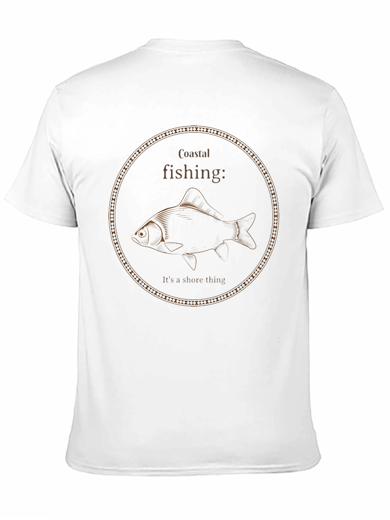 Coastal Fishing T-Shirt - Shore Thing Design