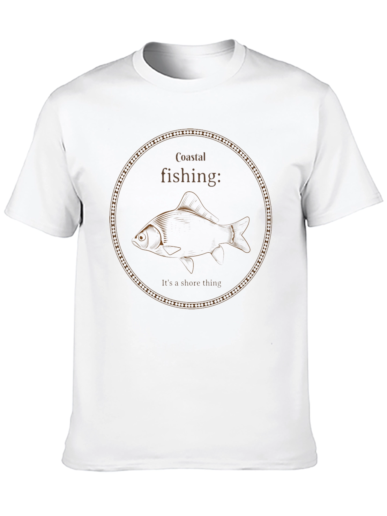 Coastal Fishing T-Shirt - Shore Thing Design