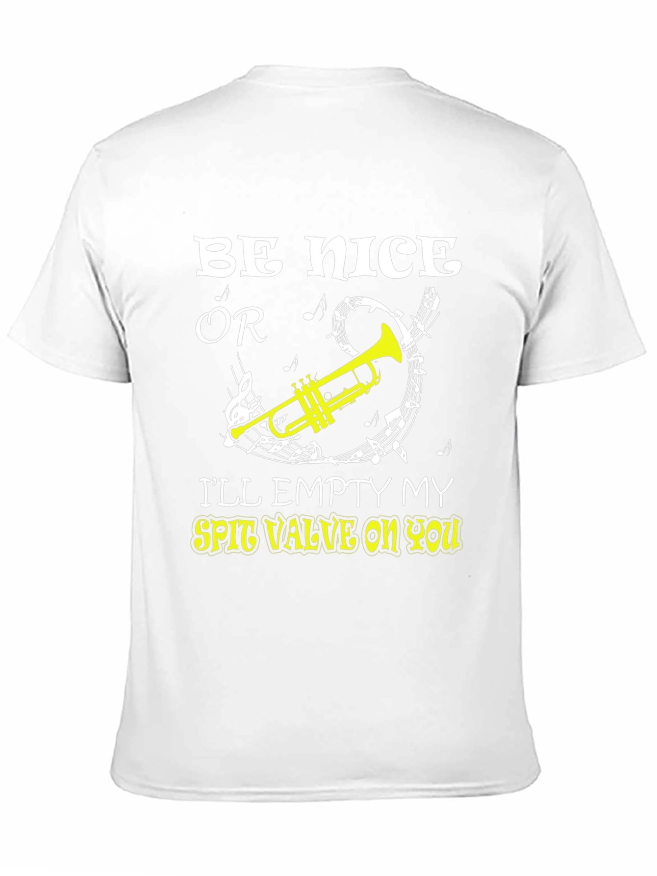 Be Nice Or Trombone Graphic T-Shirt