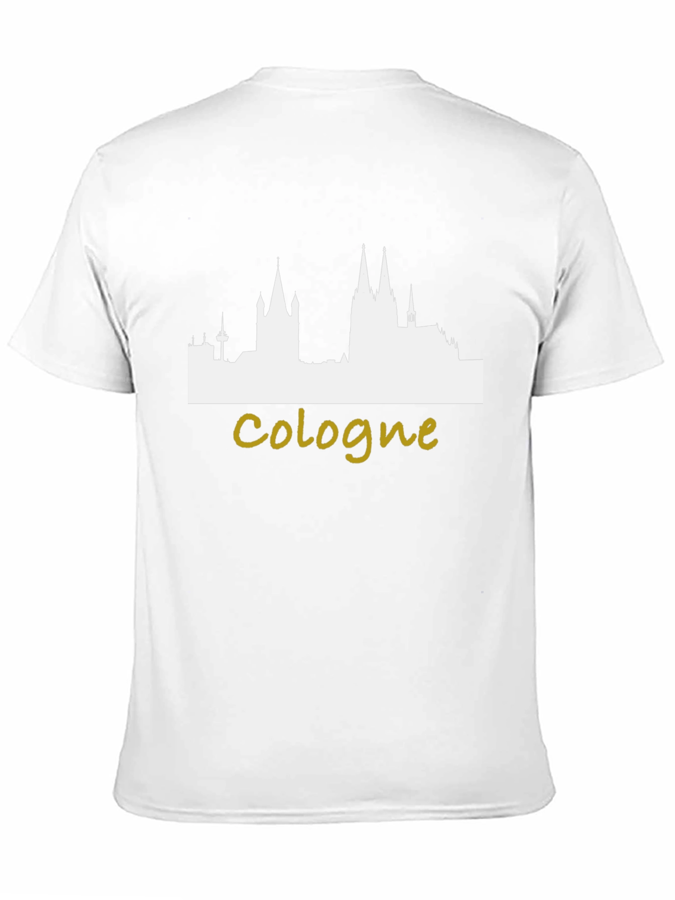Cologne Skyline T-Shirt - City Souvenir Tee