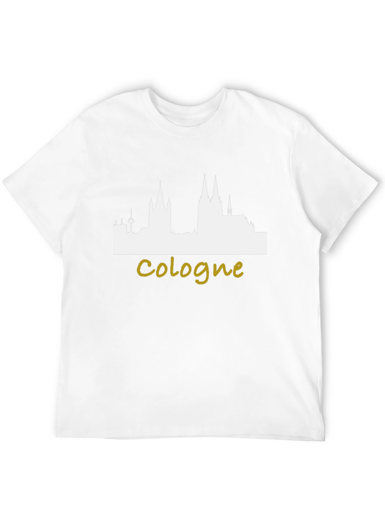 Cologne Skyline T-Shirt - City Souvenir Tee
