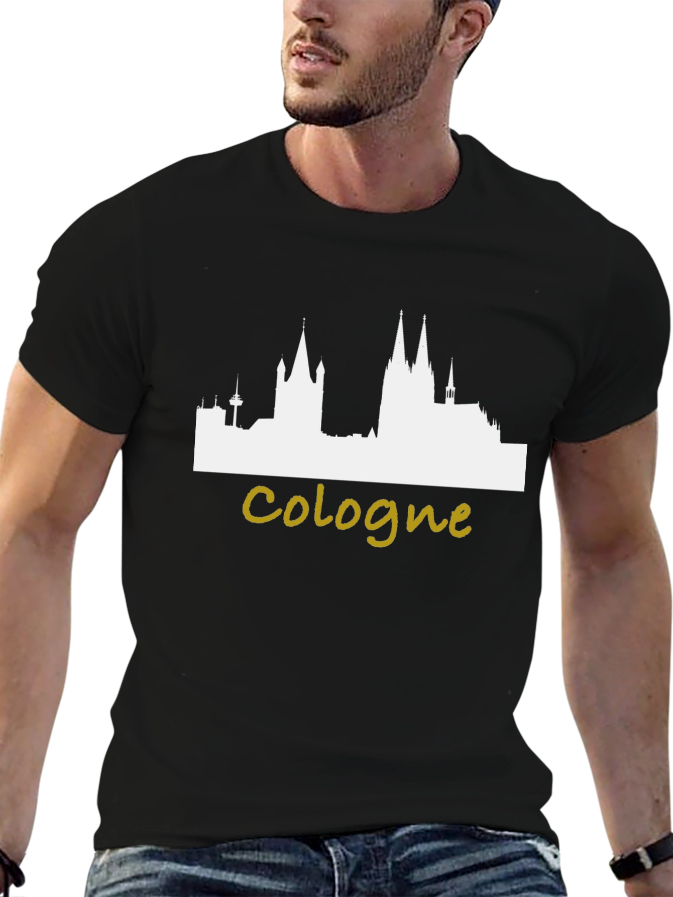 Cologne Skyline T-Shirt - City Souvenir Tee