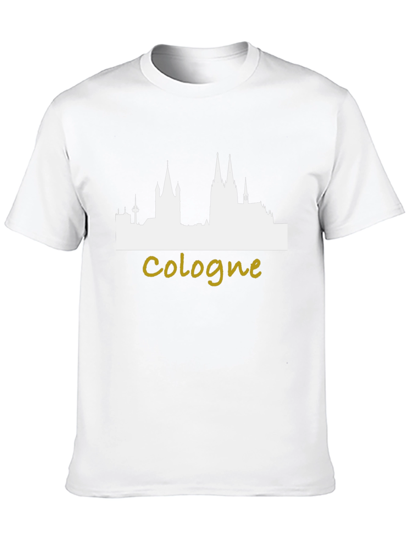 Cologne Skyline T-Shirt - City Souvenir Tee