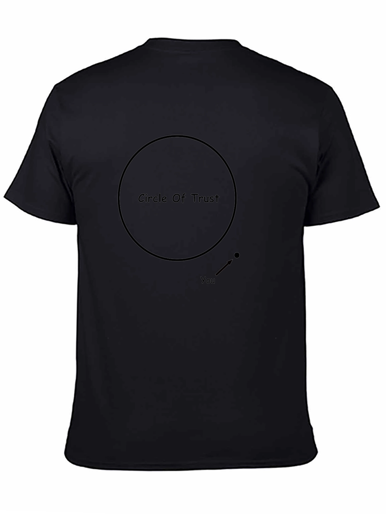 Circle of Trust Graphic Tee - Funny T-Shirt