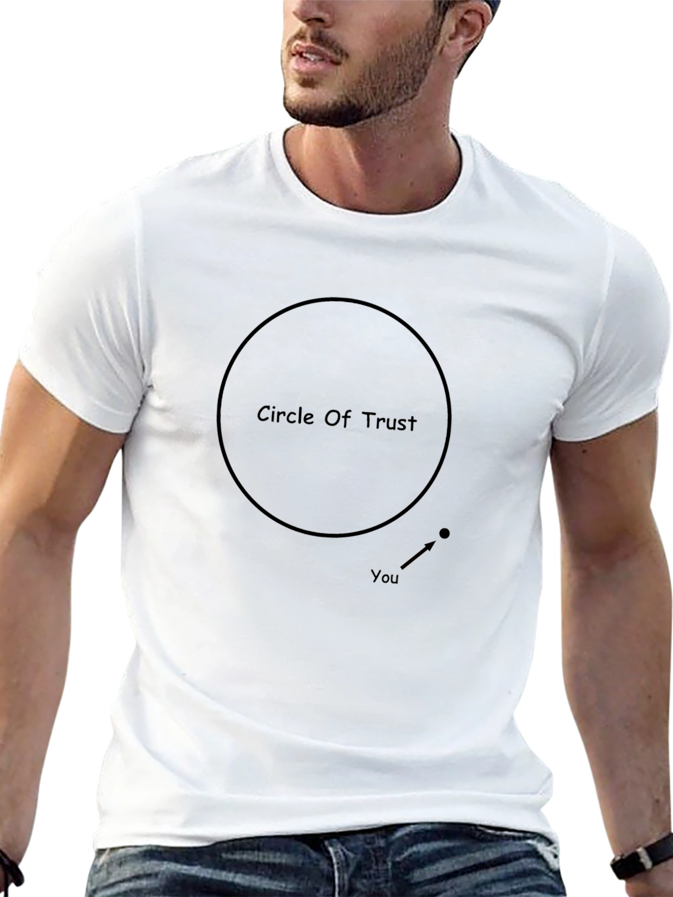 Circle of Trust Graphic Tee - Funny T-Shirt