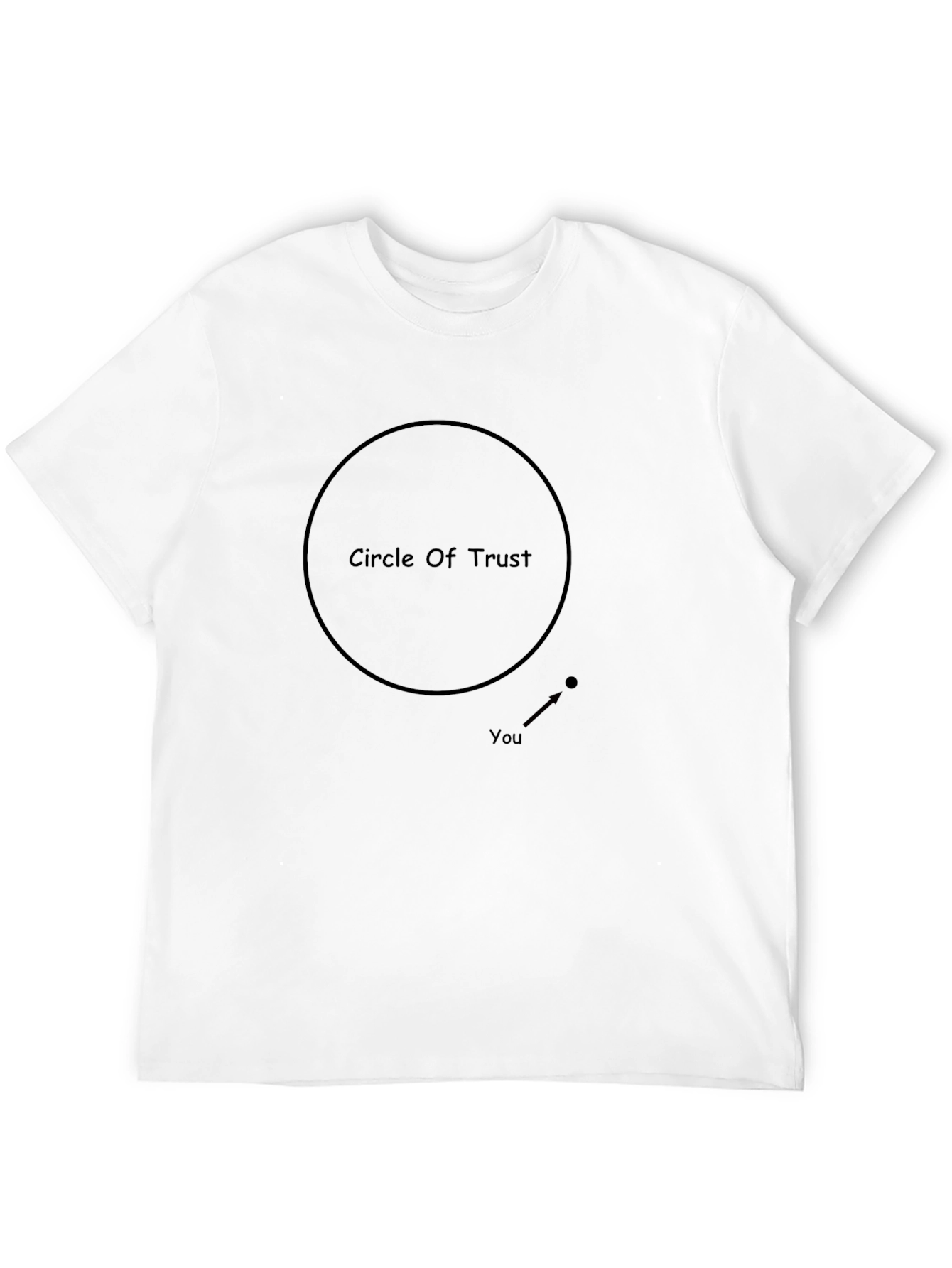 Circle of Trust Graphic Tee - Funny T-Shirt