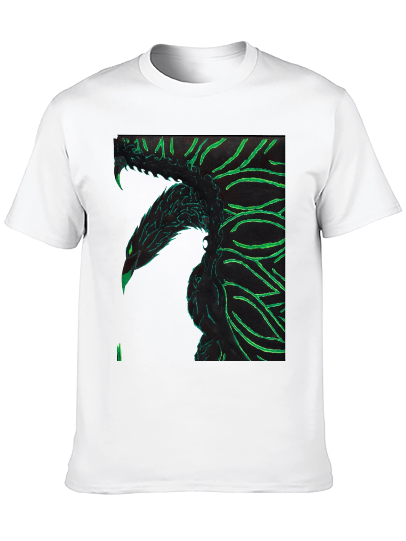 Dragon Graphic Tee - Unique Black Shirt