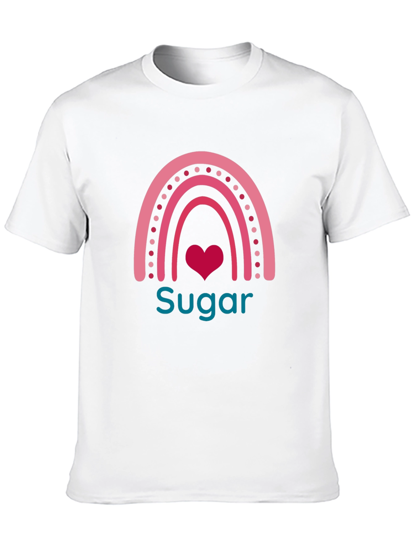 Sugar Heart Rainbow Graphic Tee