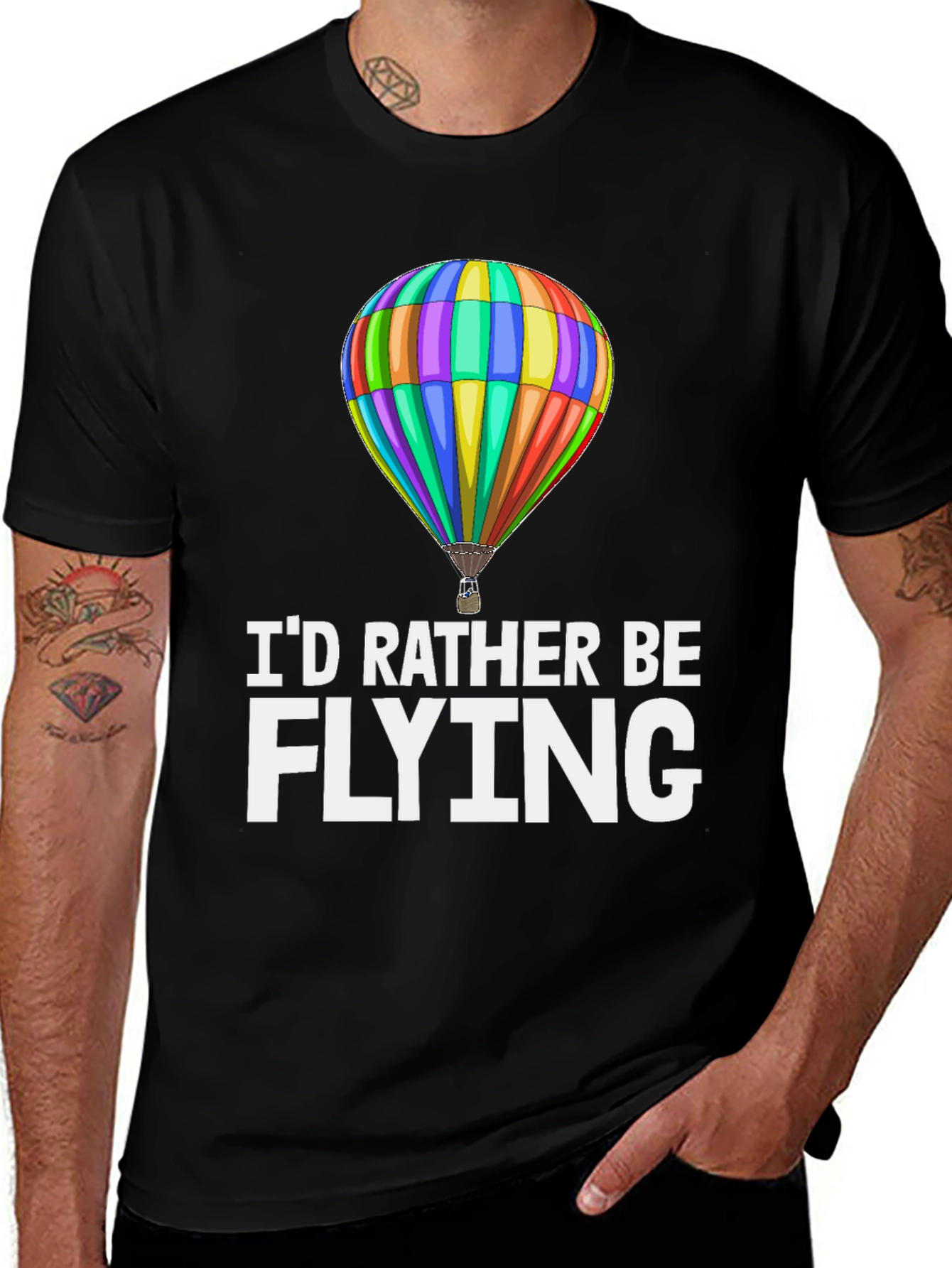 Id Rather Be Flying T-Shirt
