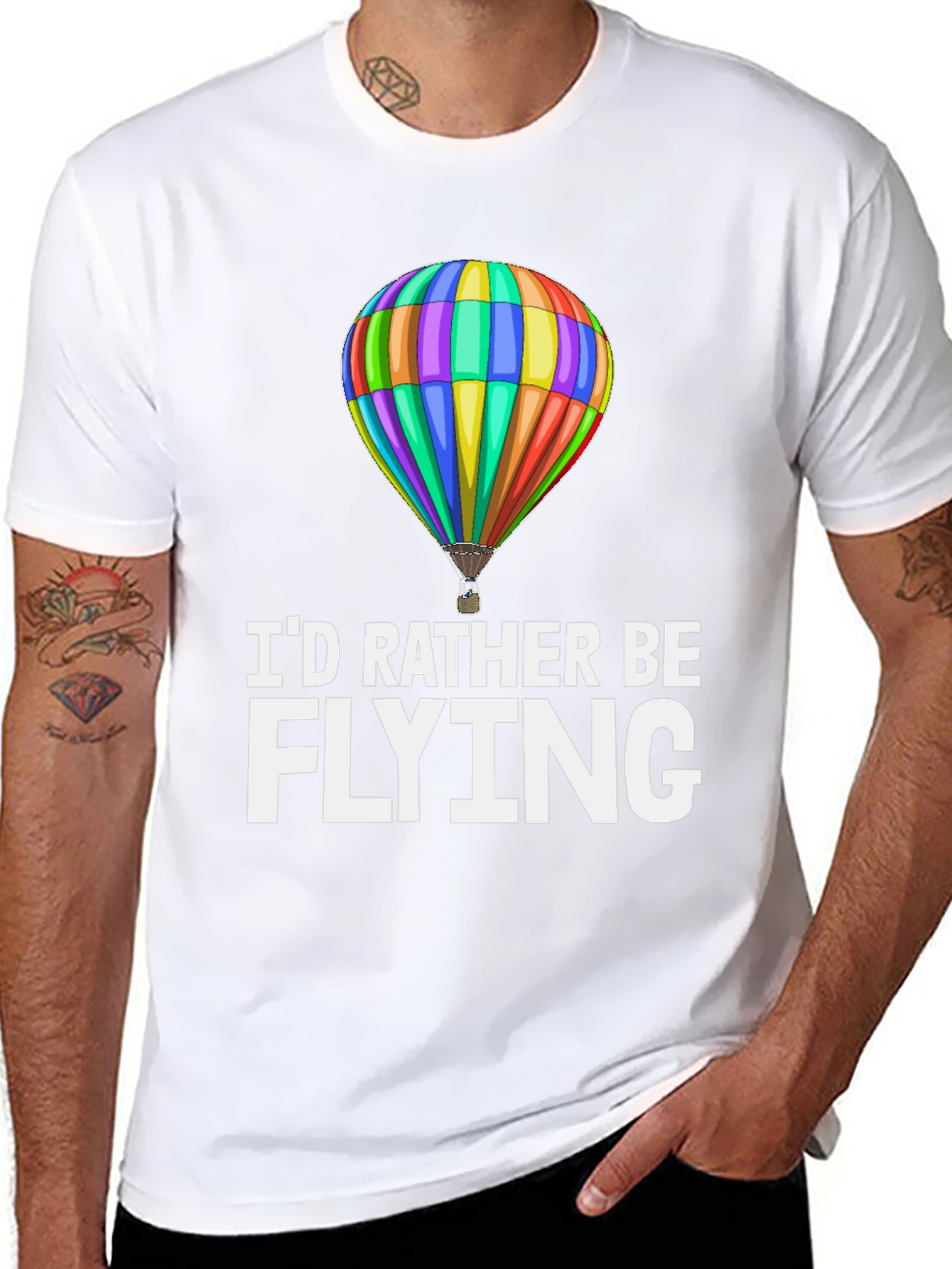 Id Rather Be Flying T-Shirt