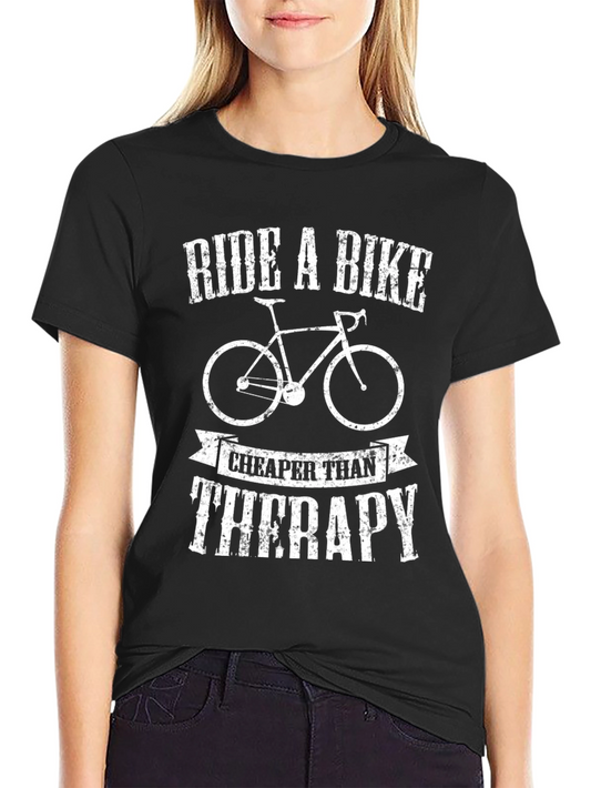 Ride a Bike Therapy Tee