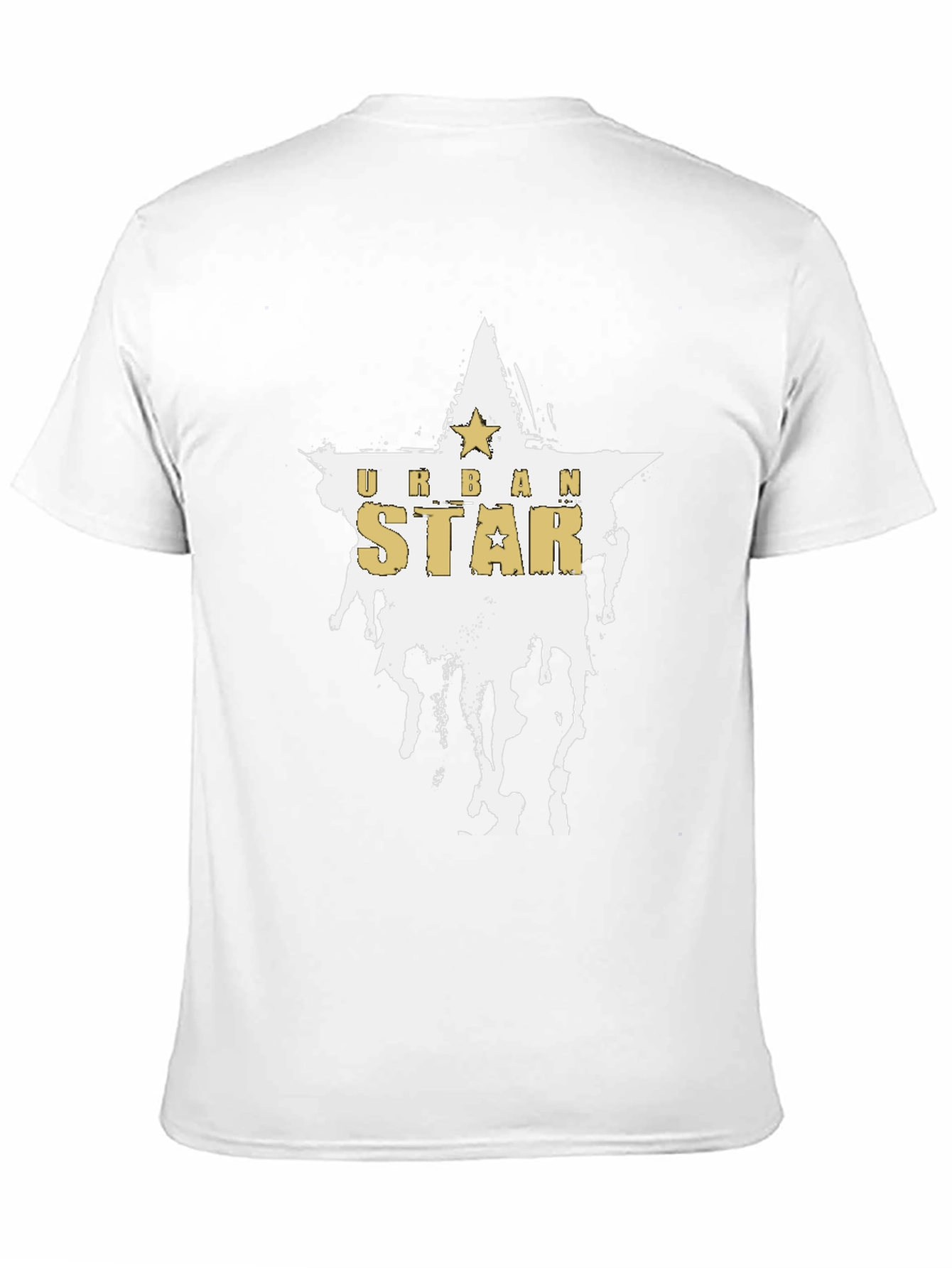 Urban Star Graphic Black T-Shirt