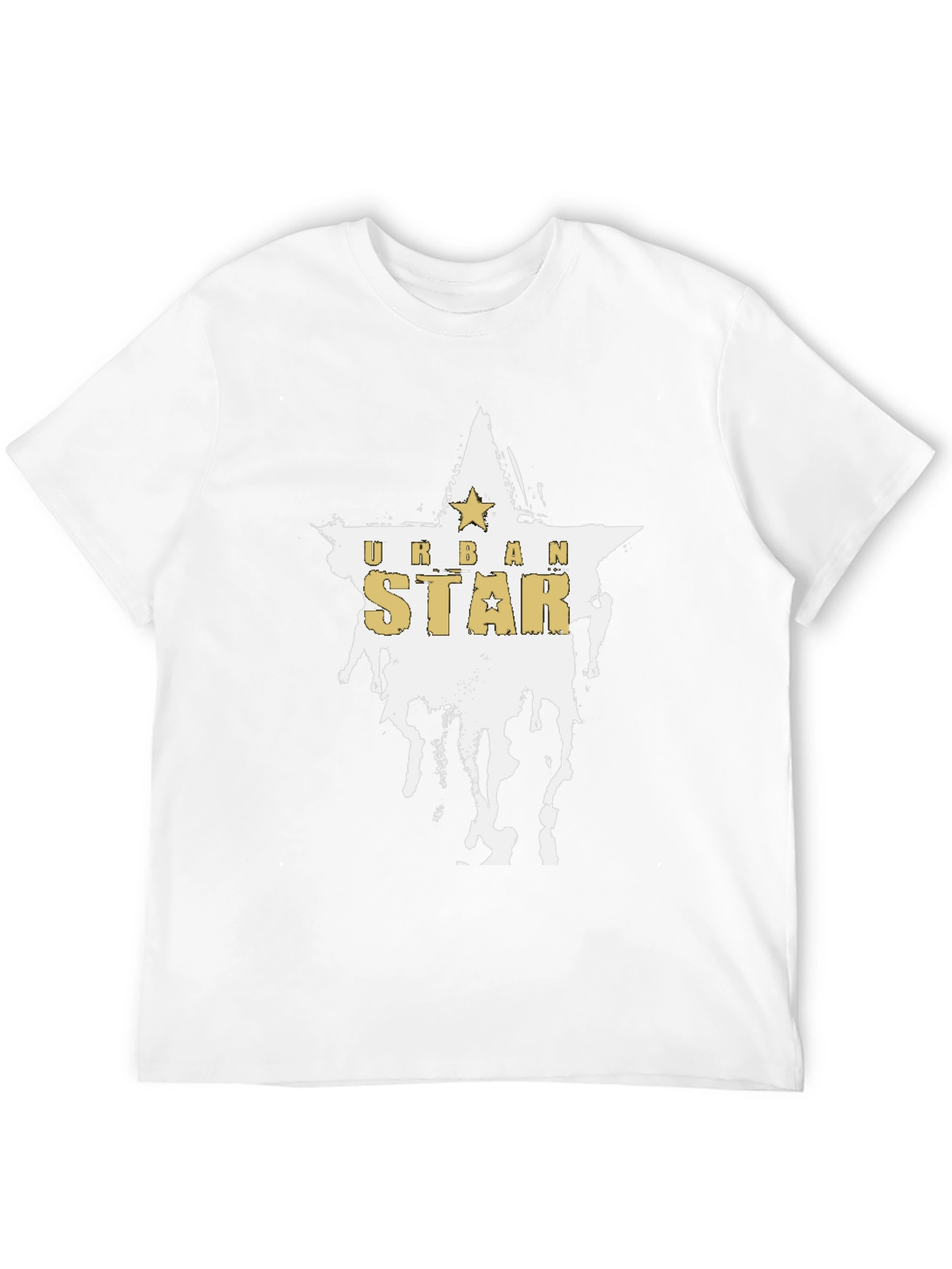 Urban Star Graphic Black T-Shirt