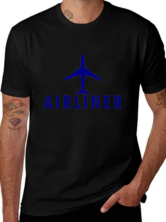 Airliner Graphic Tee - Pilot Style