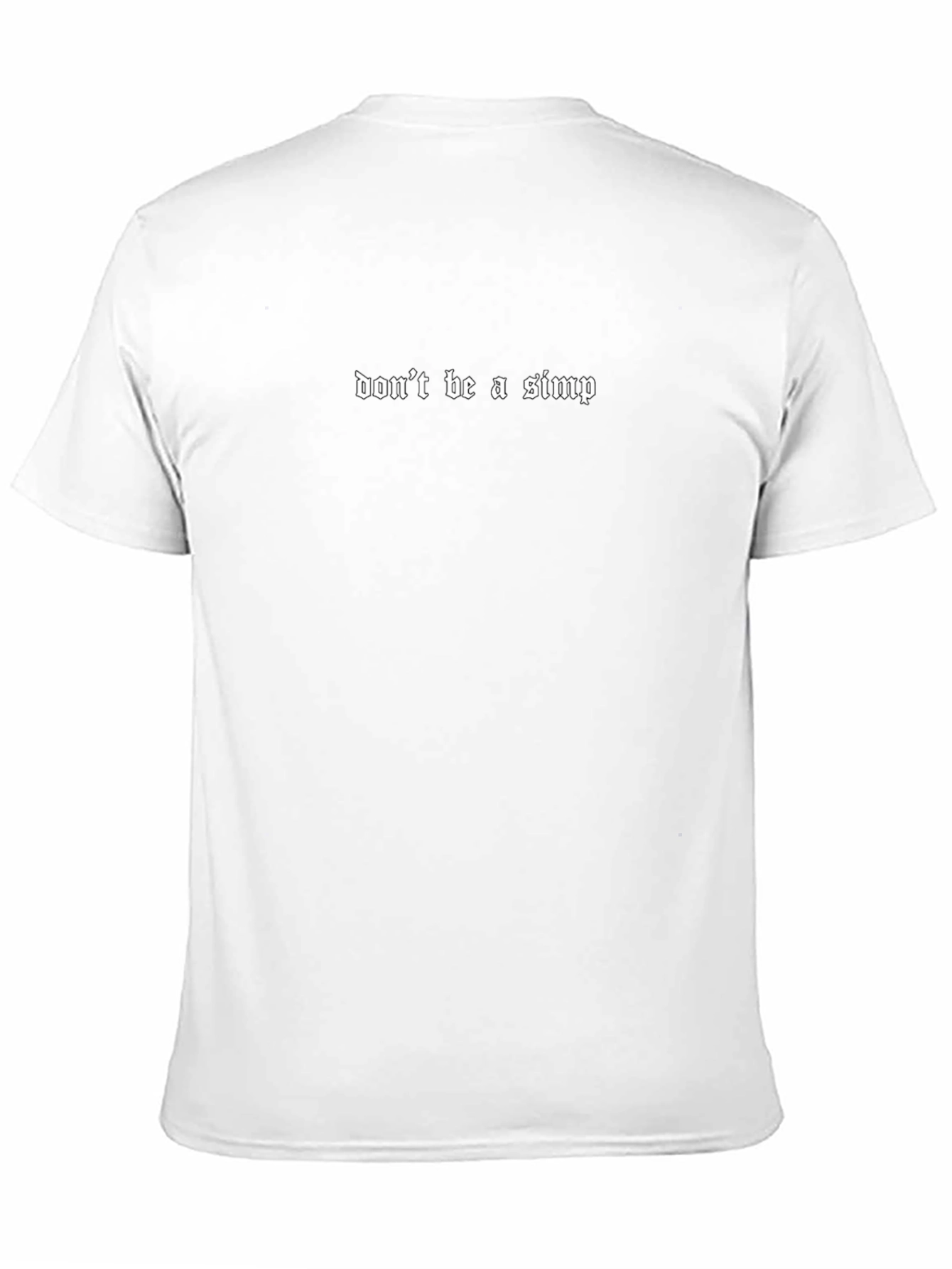 Dont Be a Simp Graphic Tee - Black