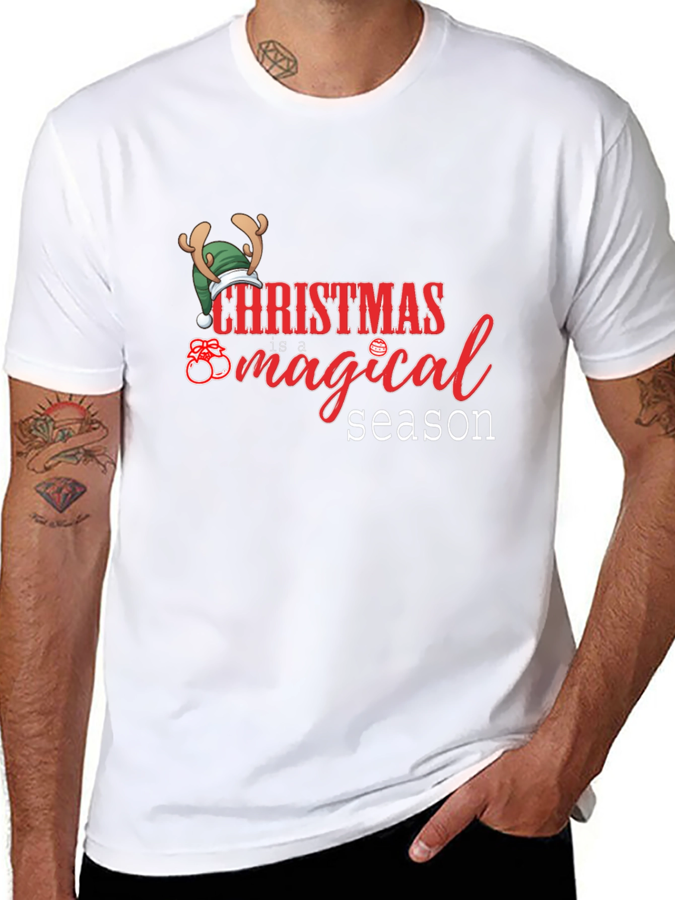 Christmas Is a Magical Season Graphic Tee