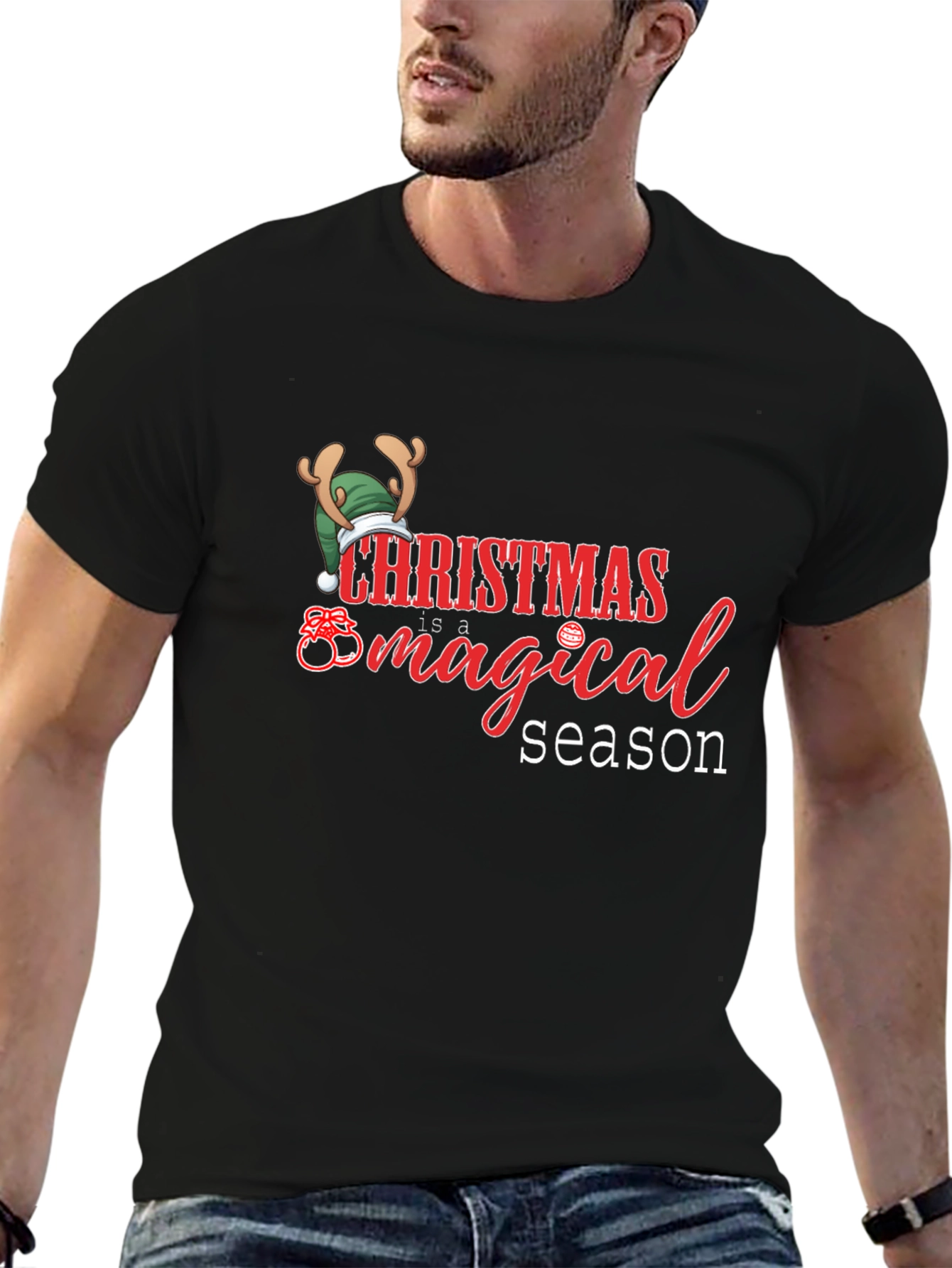 Christmas Is a Magical Season Graphic Tee