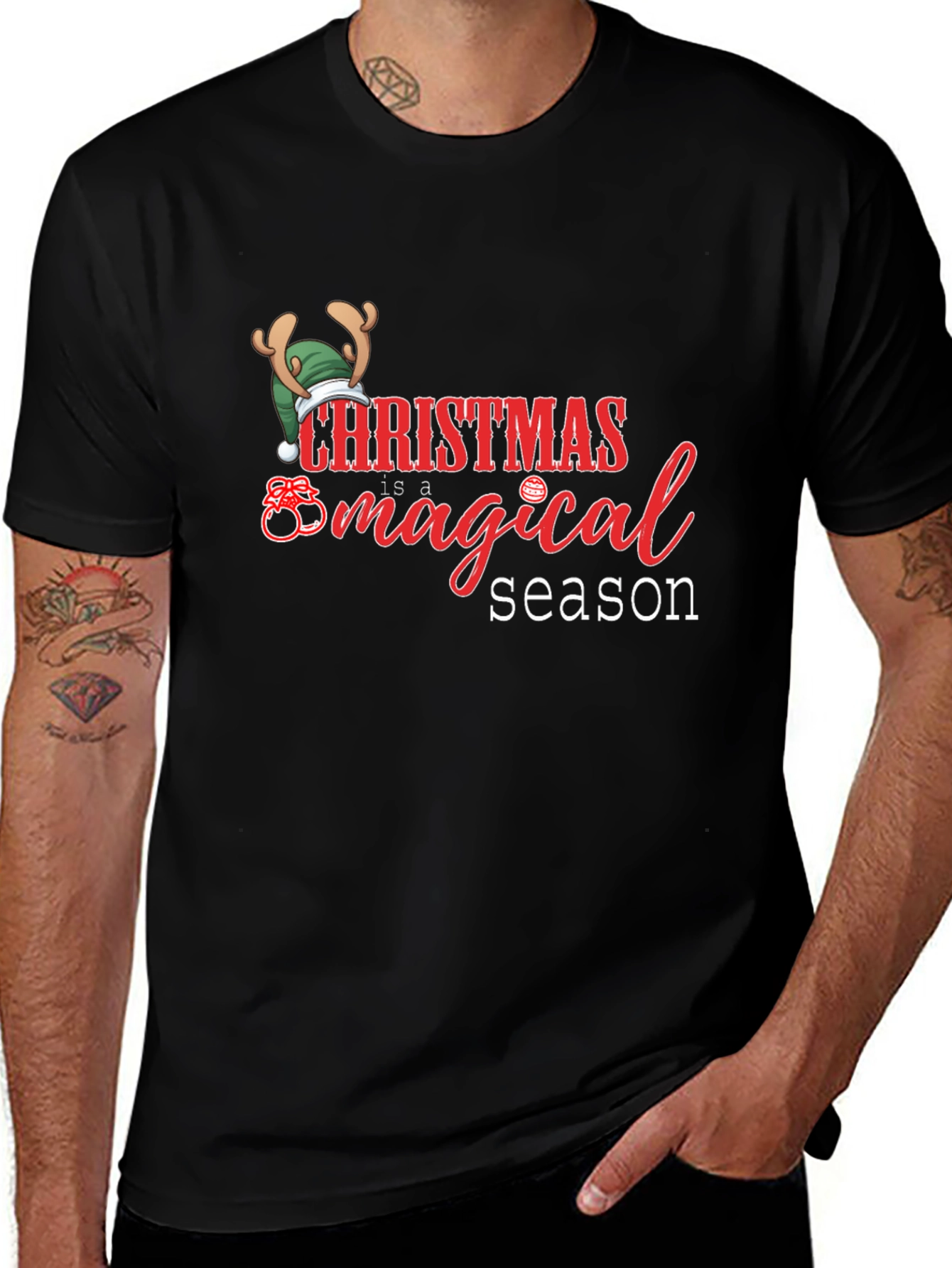 Christmas Is a Magical Season Graphic Tee