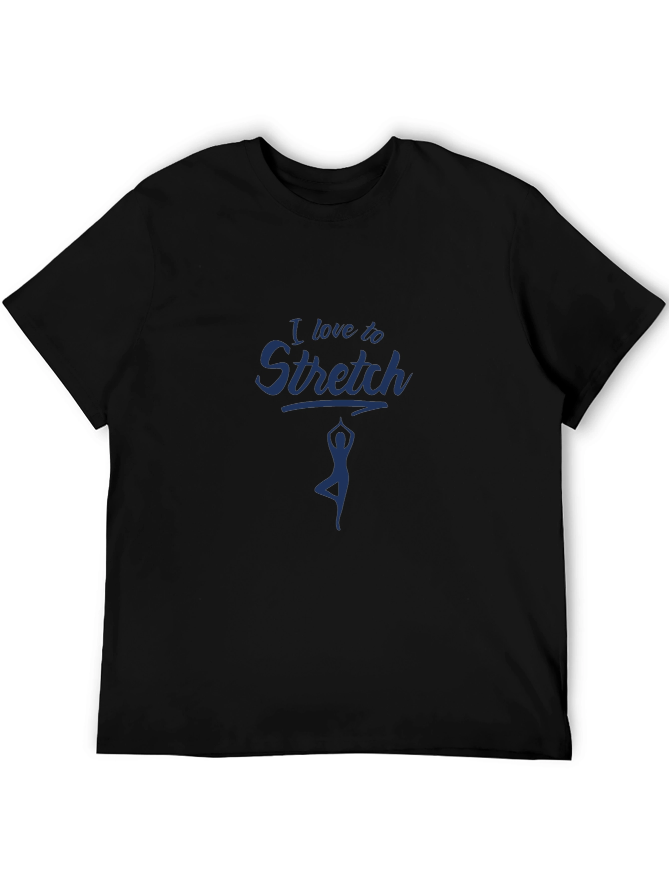 I Love to Stretch Yoga Graphic T-Shirt