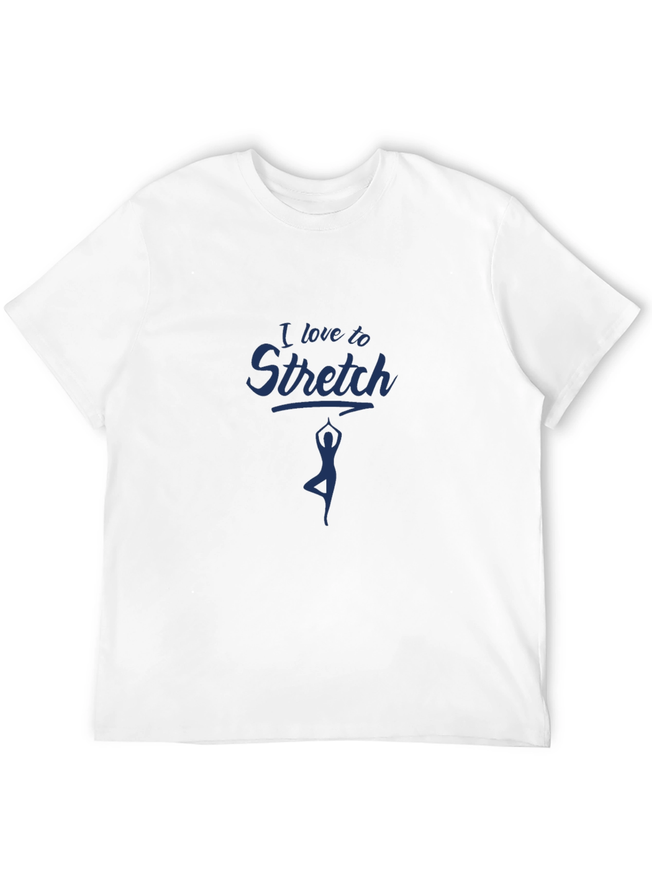 I Love to Stretch Yoga Graphic T-Shirt