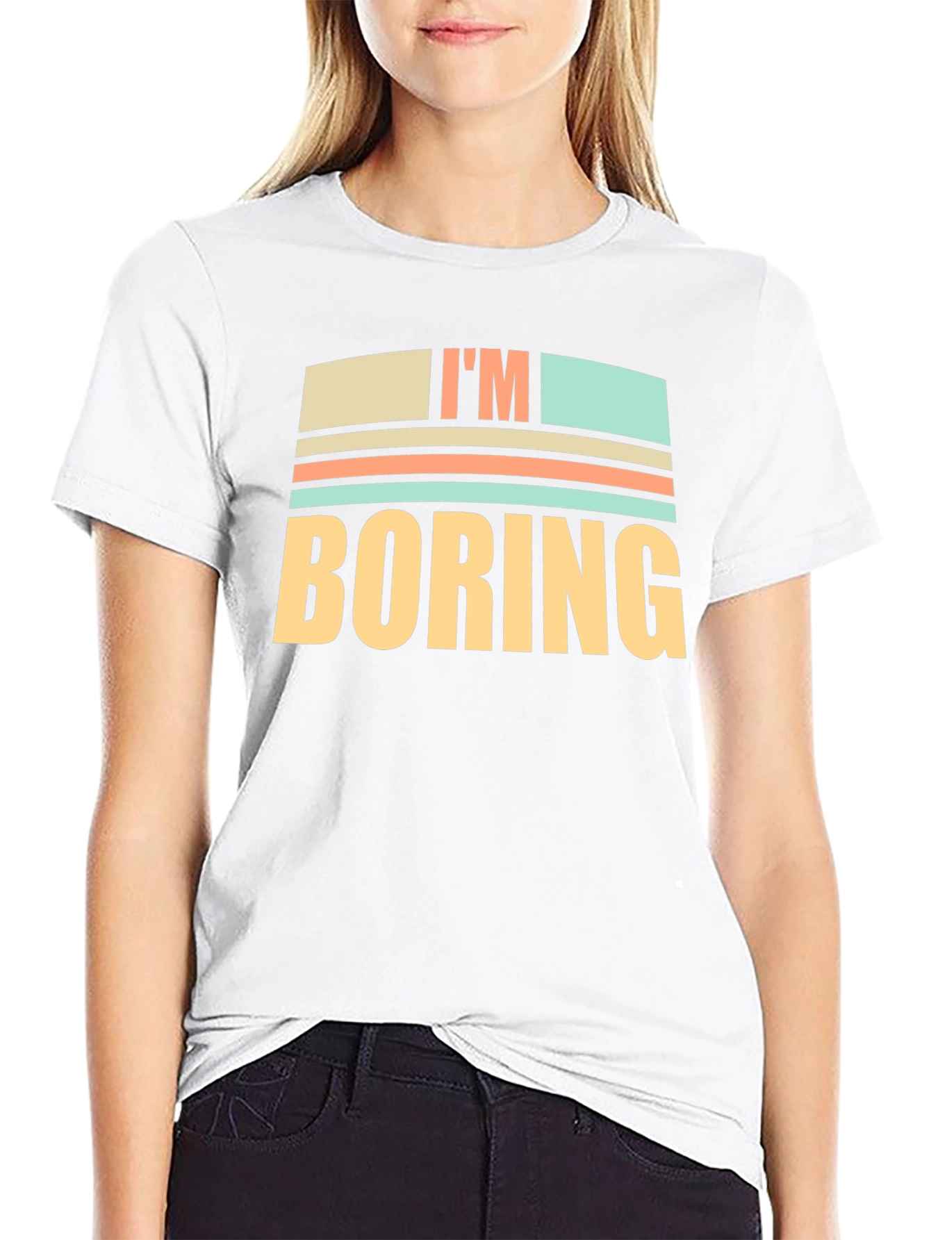 Im Boring Graphic T-Shirt - Funny Novelty Tee