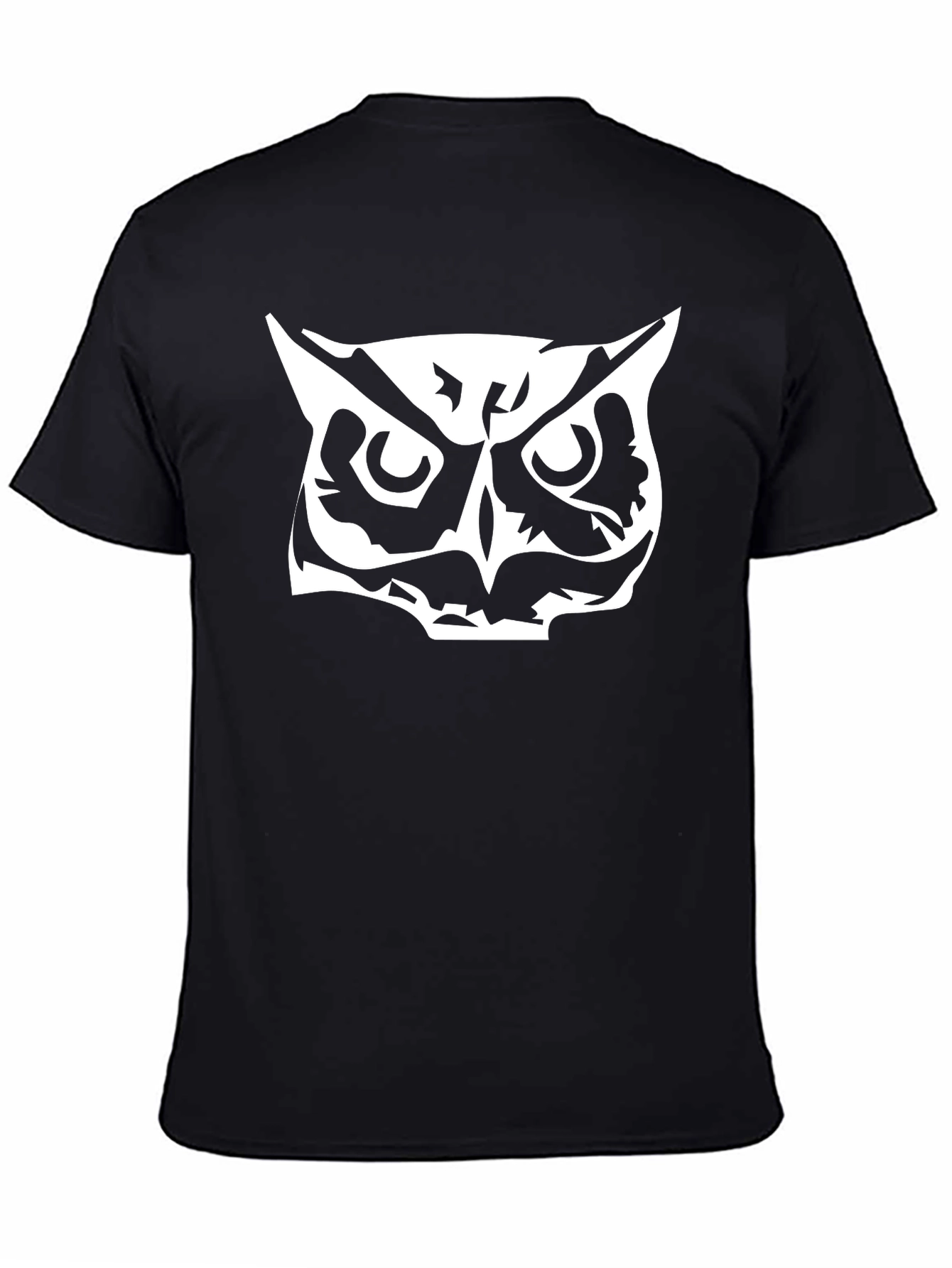 Owl Graphic Black T-Shirt - Mens Fashion Tee