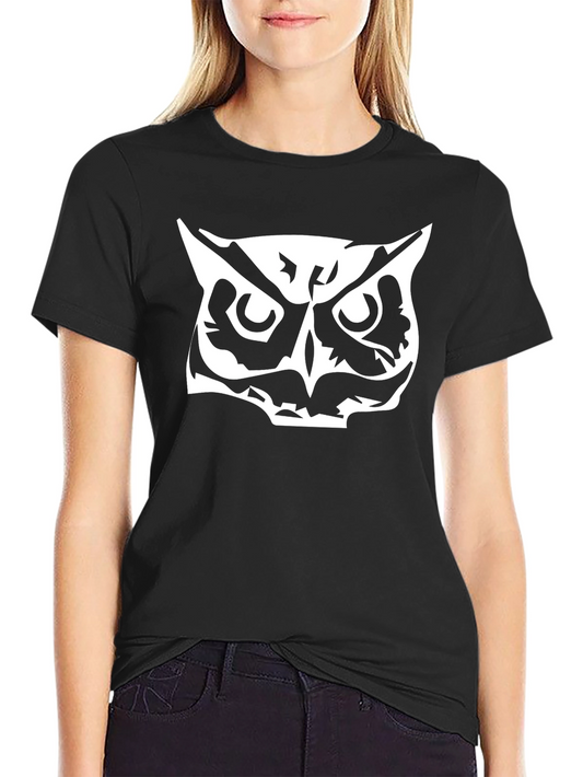 Owl Graphic Black T-Shirt - Mens Fashion Tee