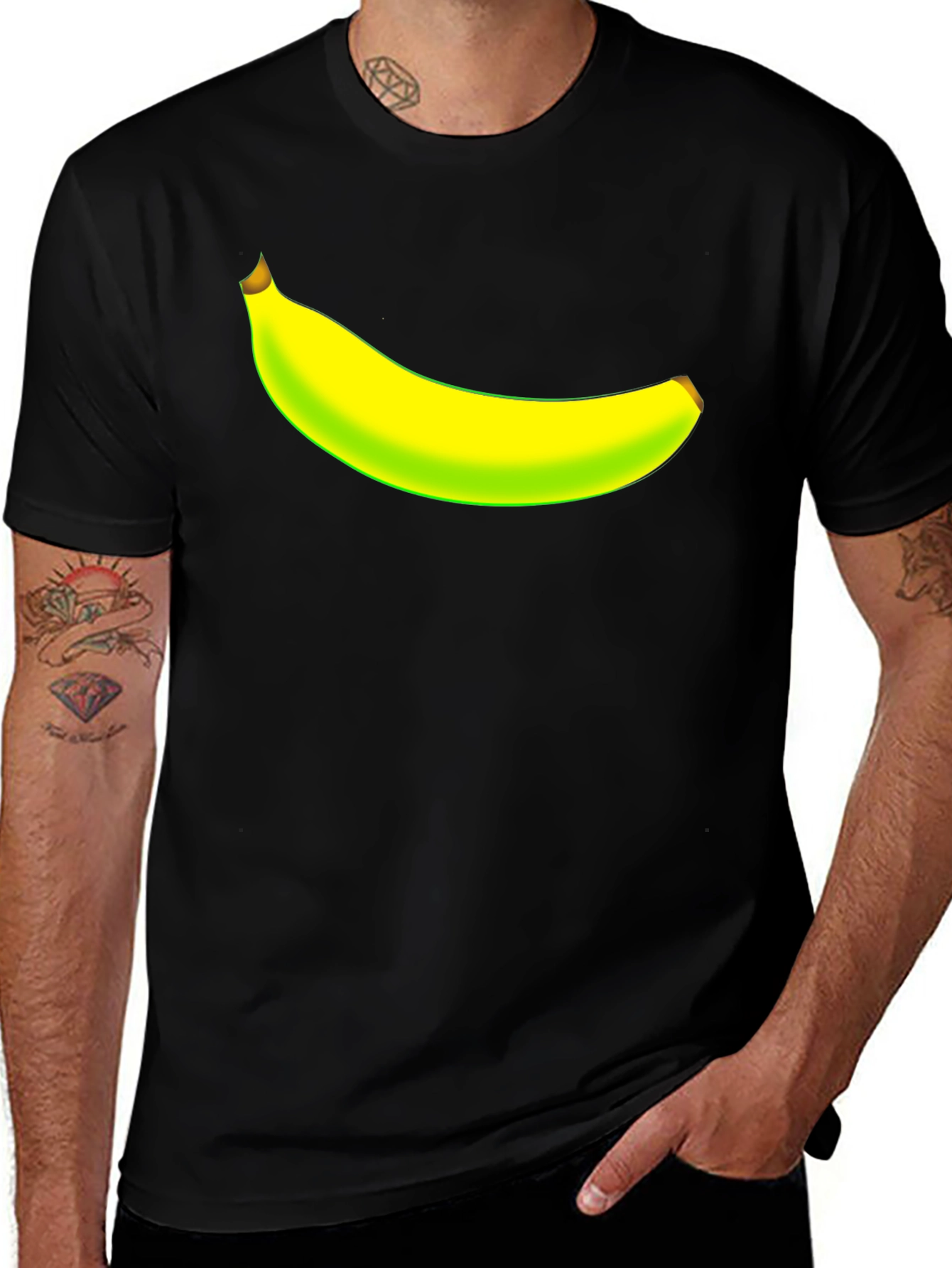 Banana Graphic T-Shirt - Funny Fruit Tee
